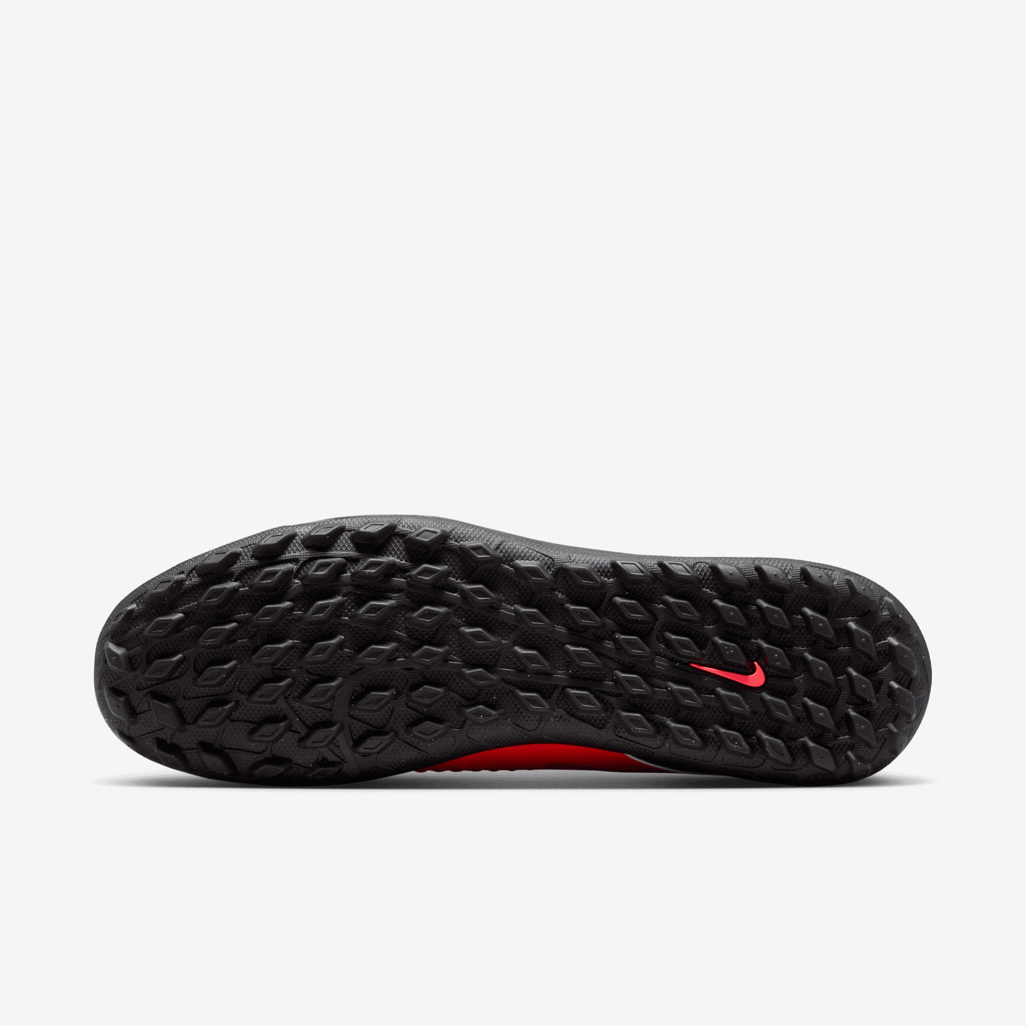 Nike Phantom 6 High Club Turf Soccer Shoes - Bright Crimson/Blur-Black