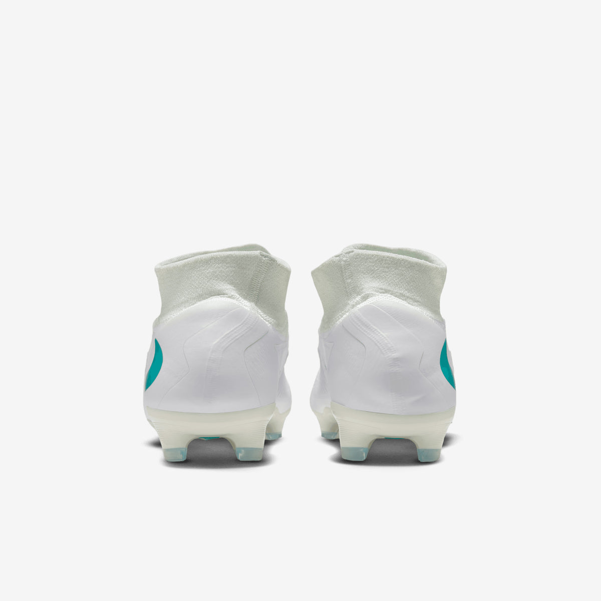Nike Phantom 6 High Pro Firm-Ground Soccer Cleats - White/Dusty Cactus-White