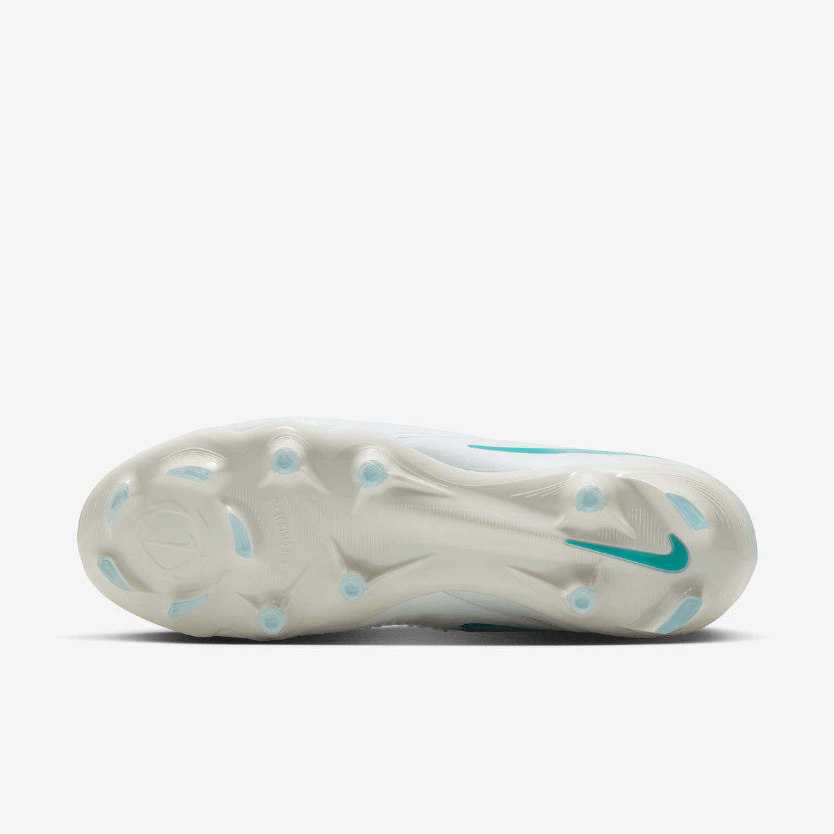 Nike Phantom 6 High Pro Firm-Ground Soccer Cleats - White/Dusty Cactus-White