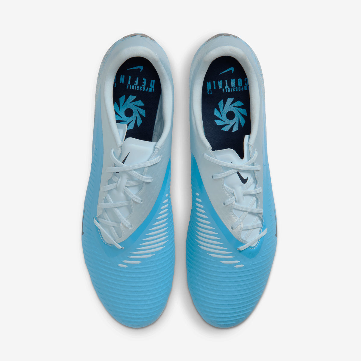 Nike Phantom 6 Low Academy Erling Haaland Multi-Ground Soccer Cleats - Baltic Blue/Blue Eclipse-Glacier Blue