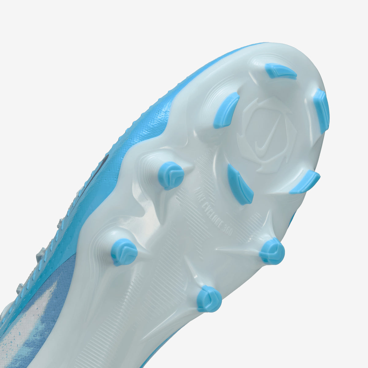 Nike Phantom 6 Low Academy Erling Haaland Multi-Ground Soccer Cleats - Baltic Blue/Blue Eclipse-Glacier Blue