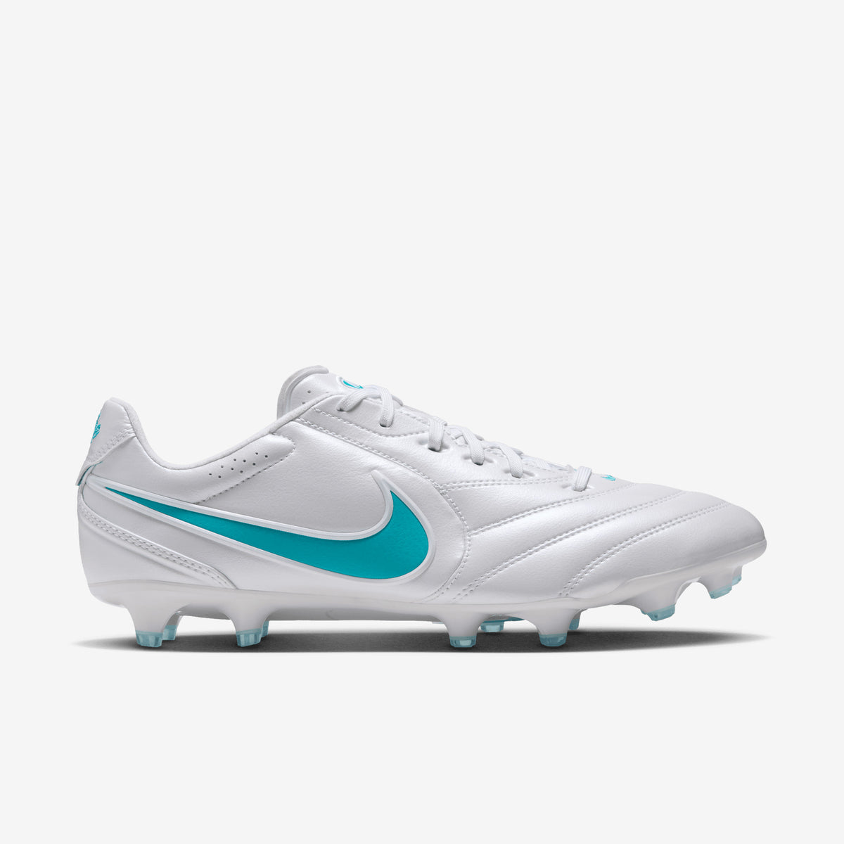 Nike Tiempo Ligera Pro Firm-Ground Low-Top Soccer Cleats - White/Energy-White