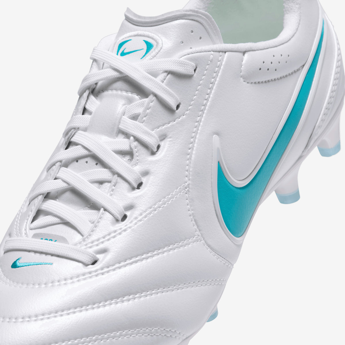 Nike Tiempo Ligera Pro Firm-Ground Low-Top Soccer Cleats - White/Energy-White