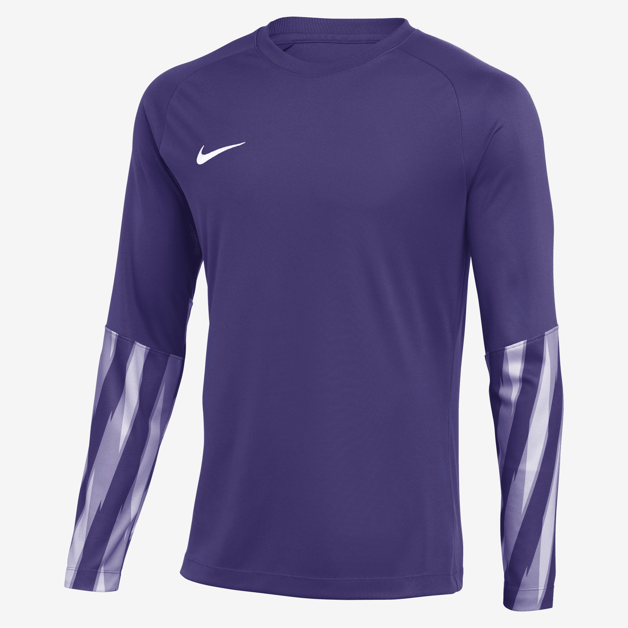 Nike Dri-FIT Park V Men's Long-Sleeve Soccer Goalkeeper Jersey - Wild Grape/White