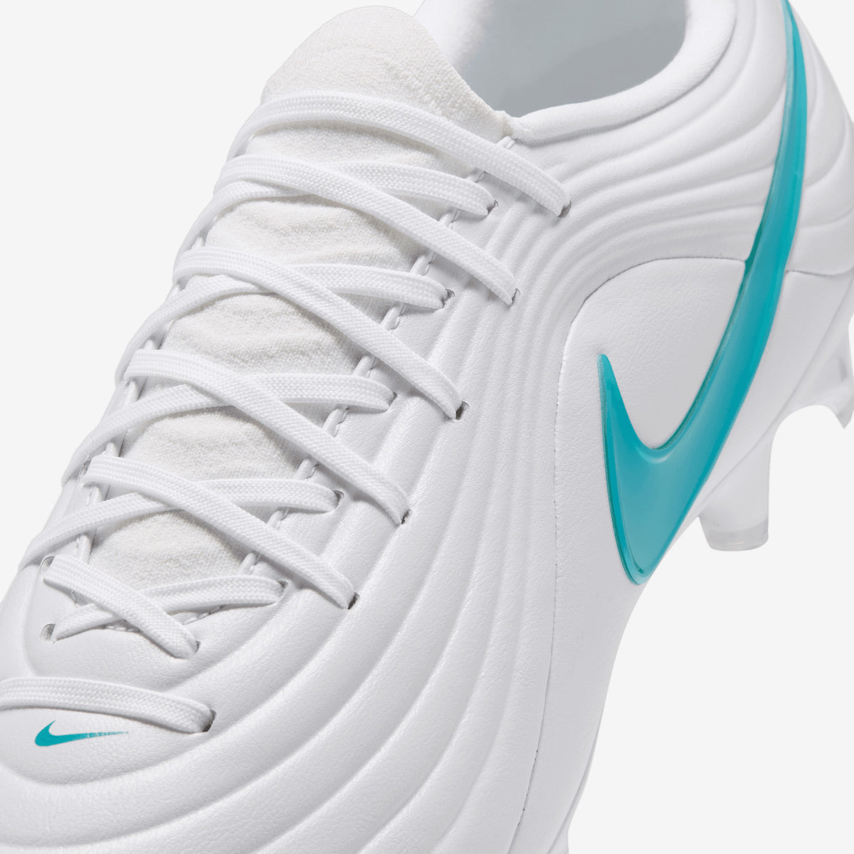 Nike Tiempo Maestro Academy Multi-Ground Low-Top Soccer Cleats - White/Dusty Cactus-White