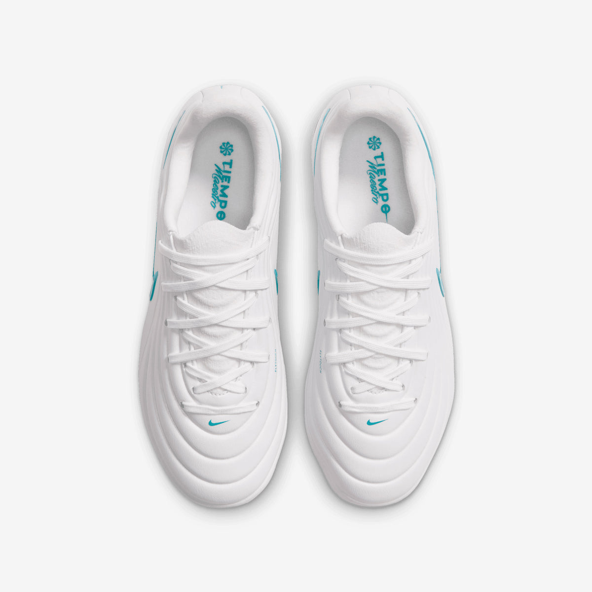 Nike Jr. Tiempo Maestro Academy Big Kids' Multi-Ground Low-Top Soccer Cleats - White/Dusty Cactus-White