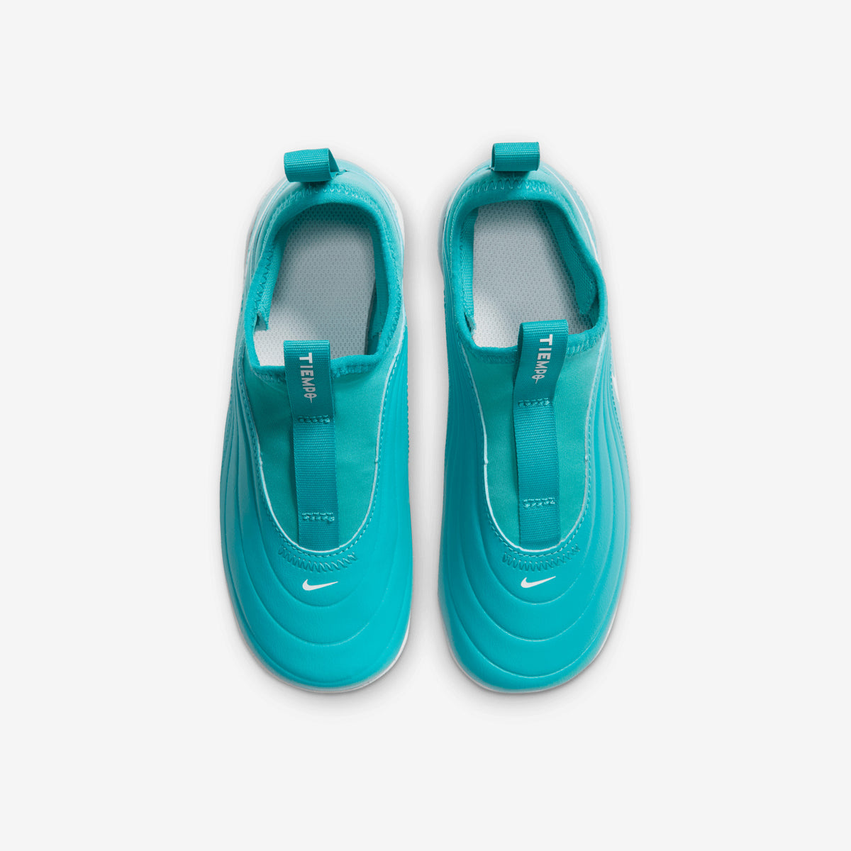 Nike Jr. Tiempo Maestro Club Flex Little Kids' Multi-Ground Low-Top Soccer Cleats - White/Dusty Cactus-White