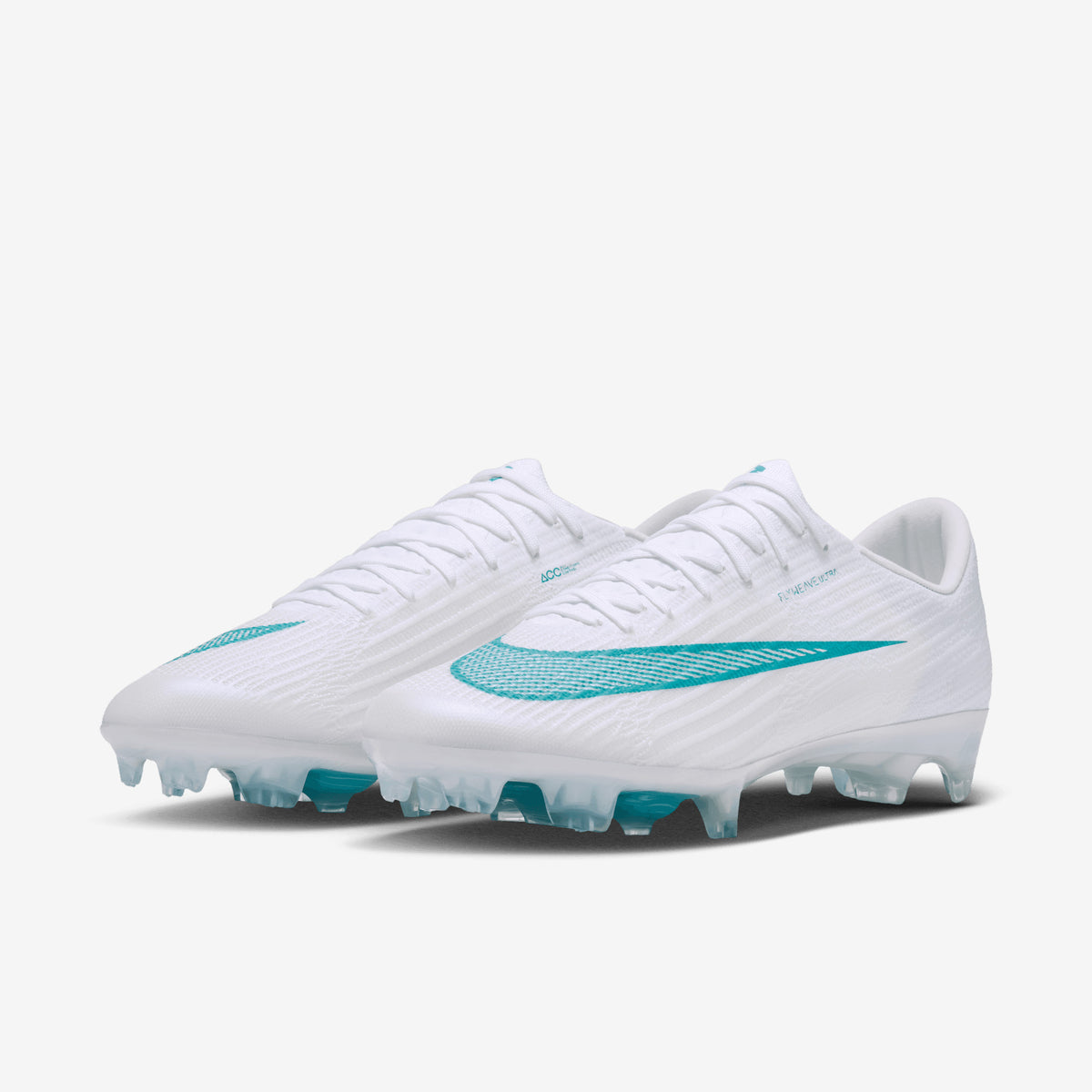 Nike Mercurial Vapor 17 Elite Firm-Ground Low-Top Soccer Cleats - White/Dusty Cactus