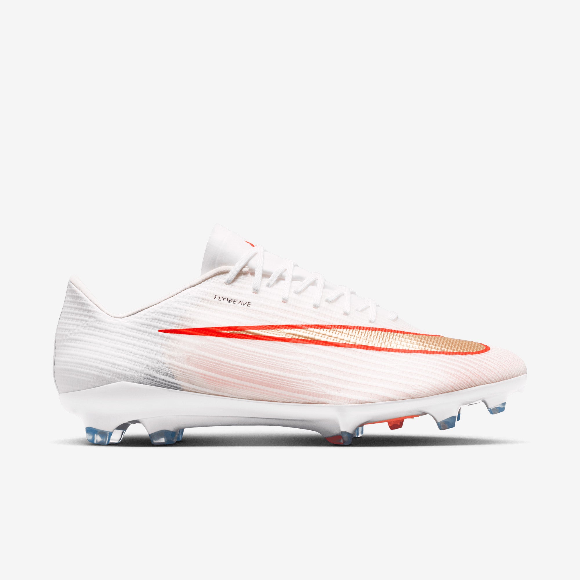 Nike Mercurial Superfly 11 Pro Firm-Ground Low-Top Soccer Cleats - White/Blur-Bright Crimson