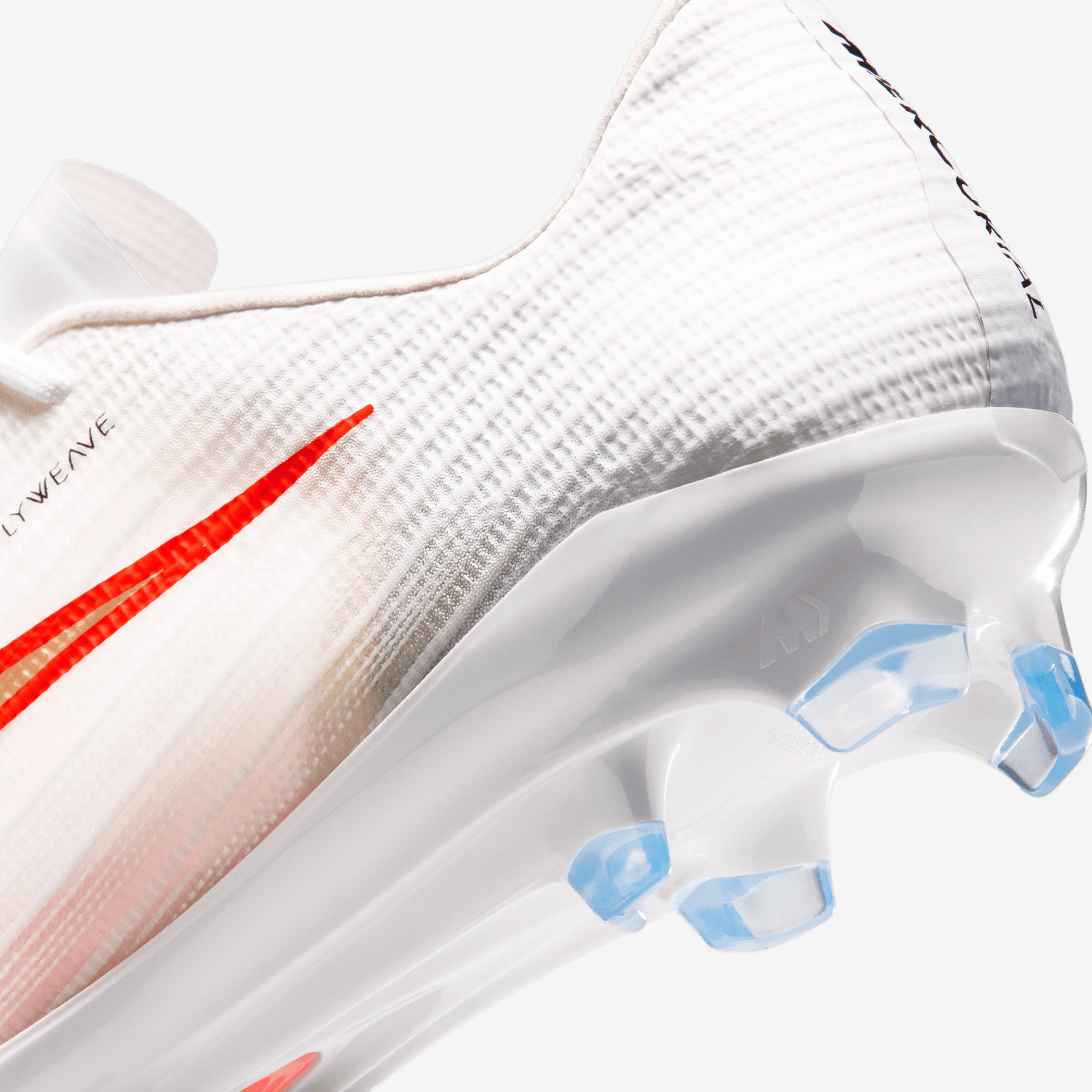 Nike Mercurial Superfly 11 Pro Firm-Ground Low-Top Soccer Cleats - White/Blur-Bright Crimson