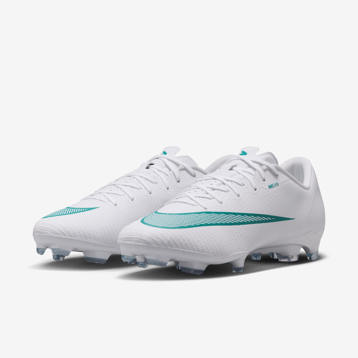 Nike Mercurial Vapor 17 Academy Multi-Ground Low-Top Soccer Cleats - White/Dusty Cactus