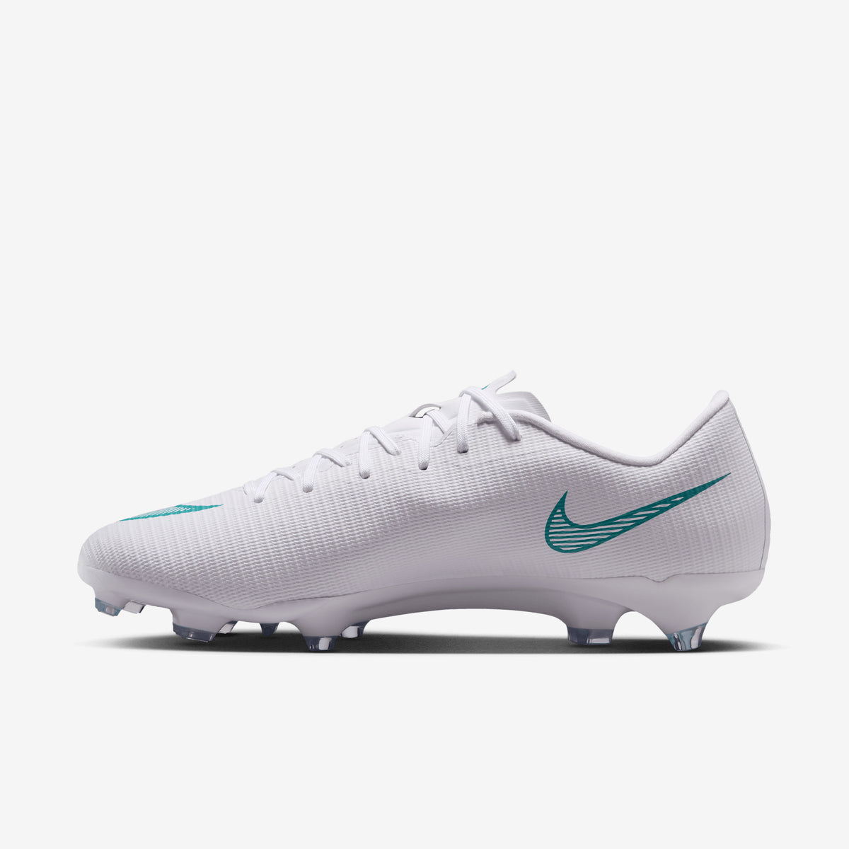 Nike Mercurial Vapor 17 Academy Multi-Ground Low-Top Soccer Cleats - White/Dusty Cactus