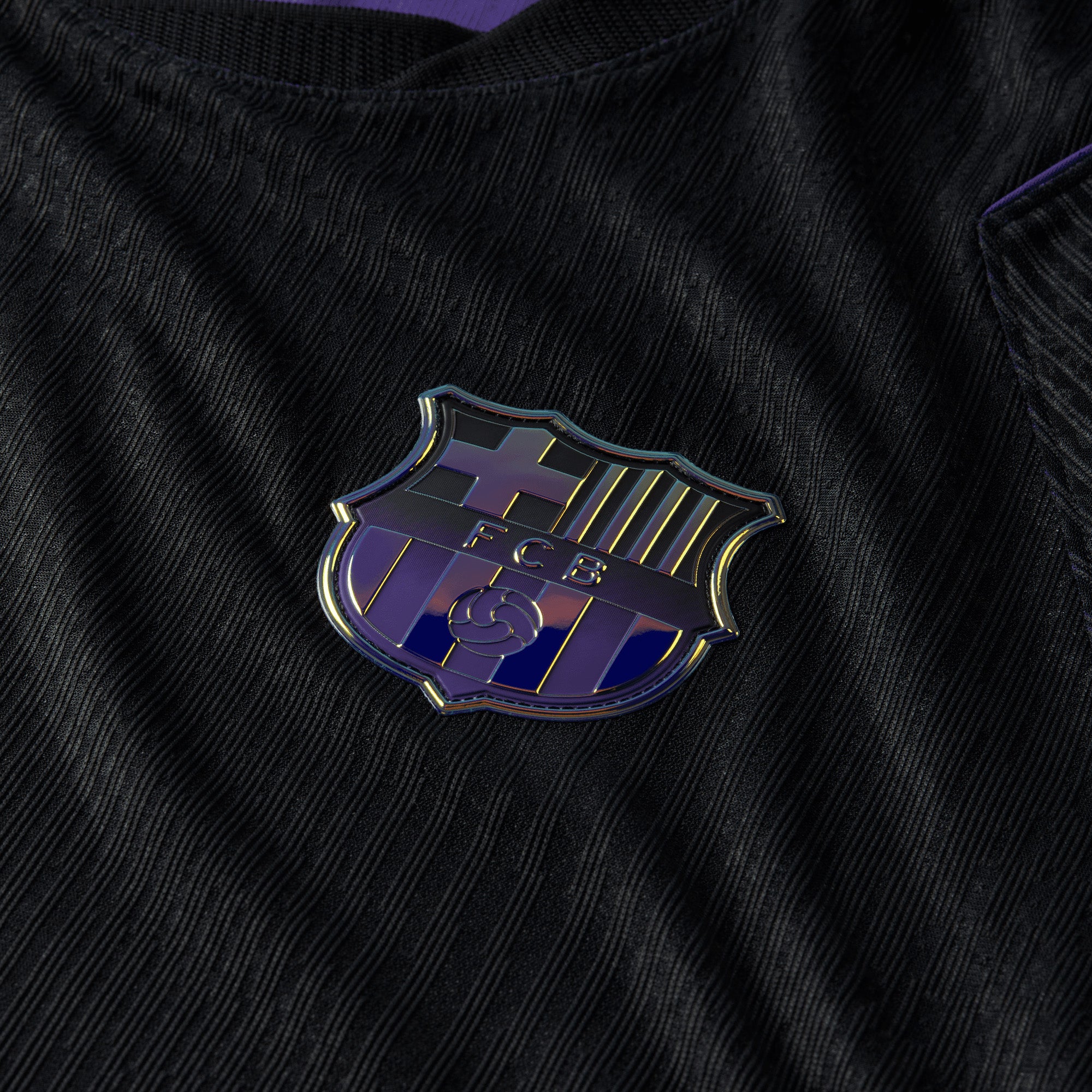 Nike FC Barcelona 2026/27 Match Away Men's Kobe Aero-FIT Soccer Authentic Jersey - Field Purple/Field Purple/Metallic Gold