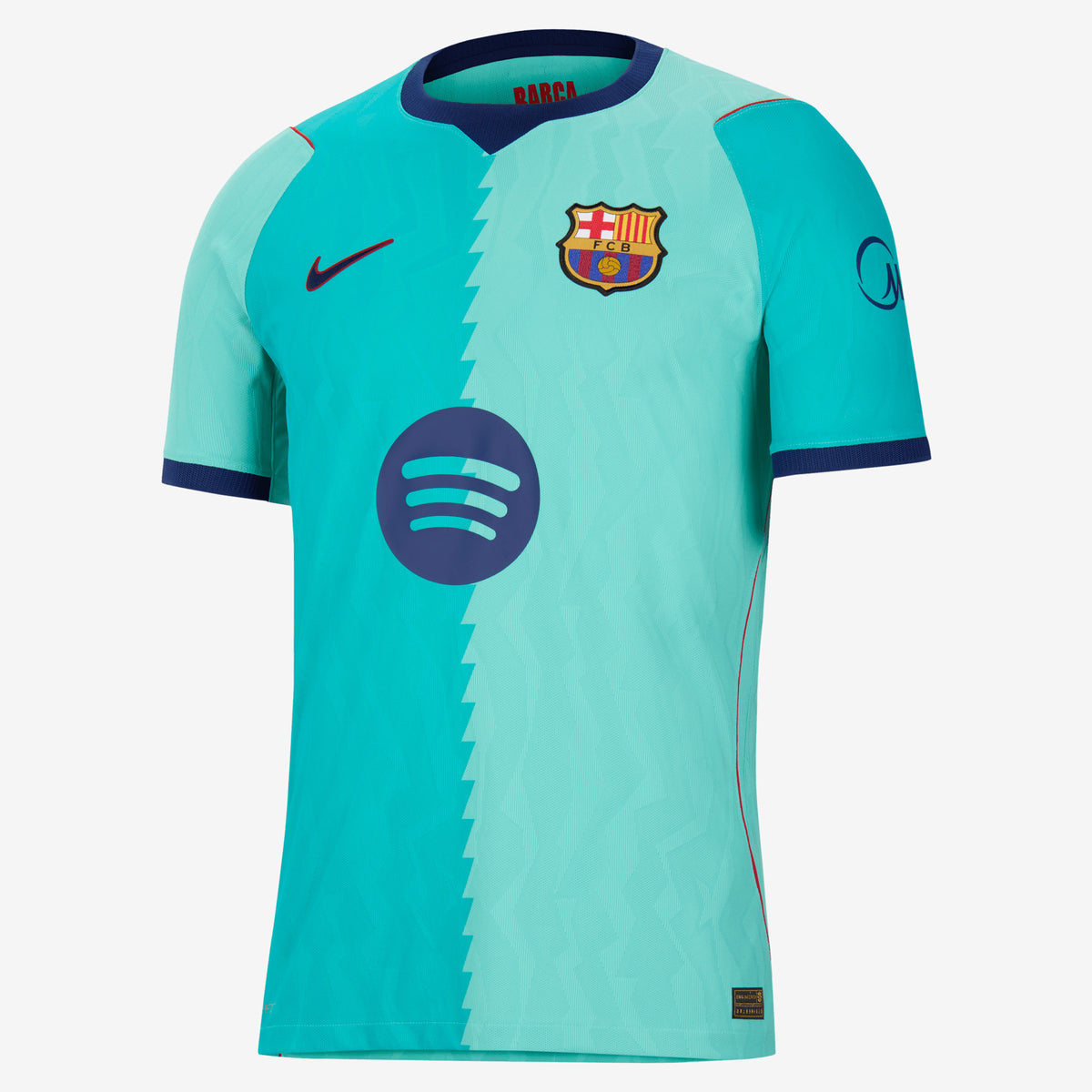Nike FC Barcelona 2026/27 Match Third Men's Aero-FIT Soccer Authentic Jersey - Green Frost/Green Frost/Loyal Blue