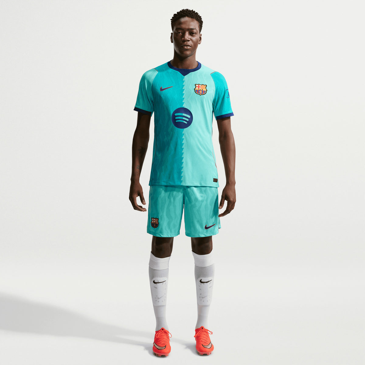 Nike FC Barcelona 2026/27 Match Third Men's Aero-FIT Soccer Authentic Jersey - Green Frost/Green Frost/Loyal Blue