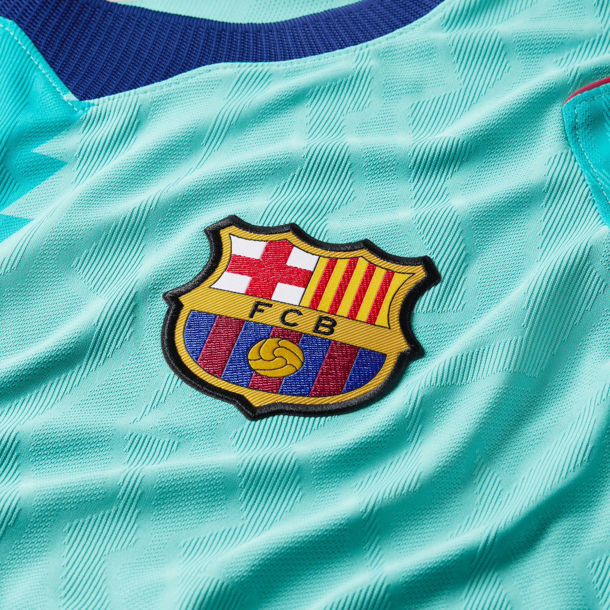 Nike FC Barcelona 2026/27 Match Third Men's Aero-FIT Soccer Authentic Jersey - Green Frost/Green Frost/Loyal Blue