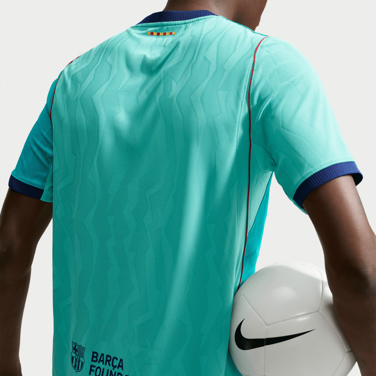 Nike FC Barcelona 2026/27 Match Third Men's Aero-FIT Soccer Authentic Jersey - Green Frost/Green Frost/Loyal Blue