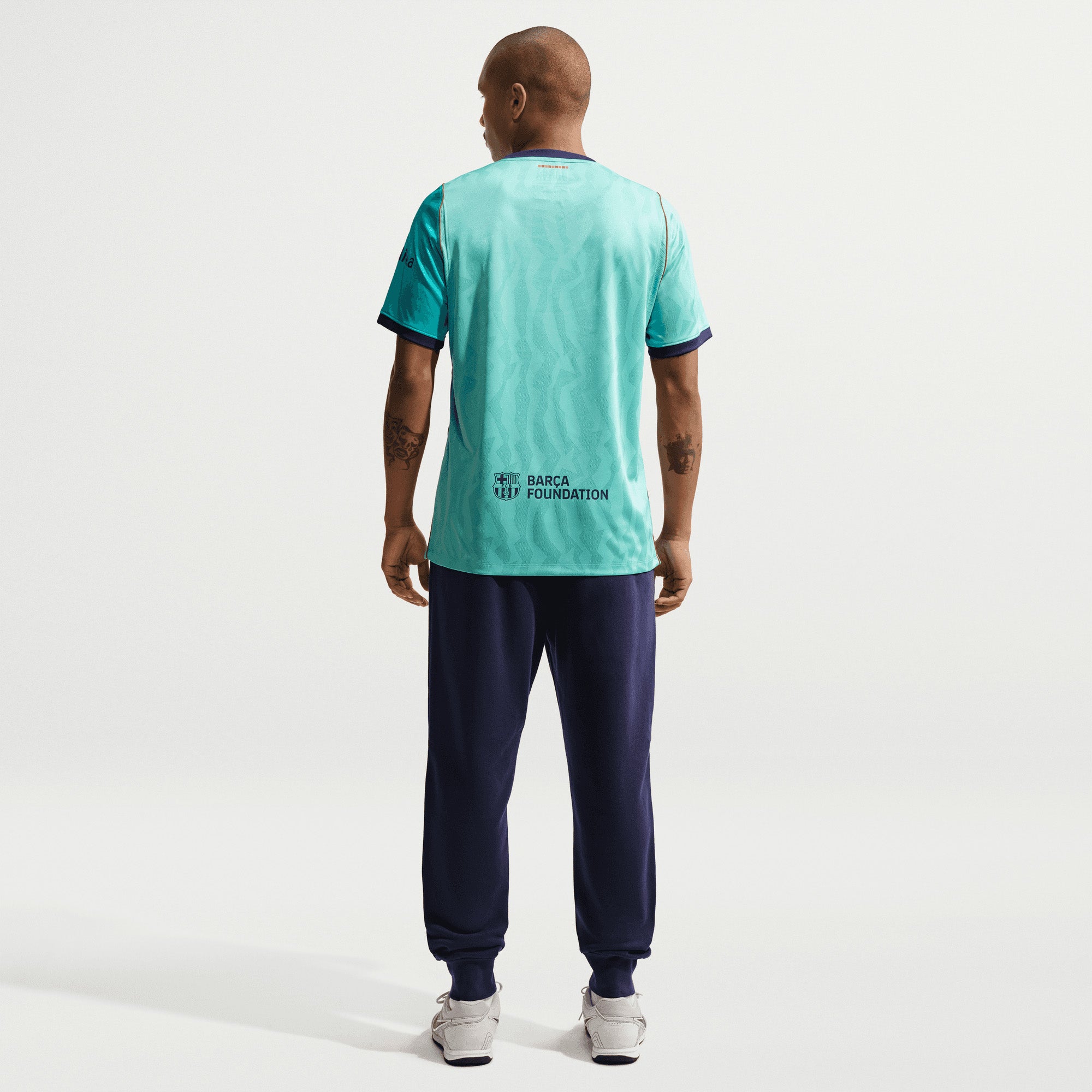 Nike FC Barcelona 2026/27 Stadium Third Men's Dri-FIT Soccer Replica Jersey - Green Frost/Green Frost/Loyal Blue