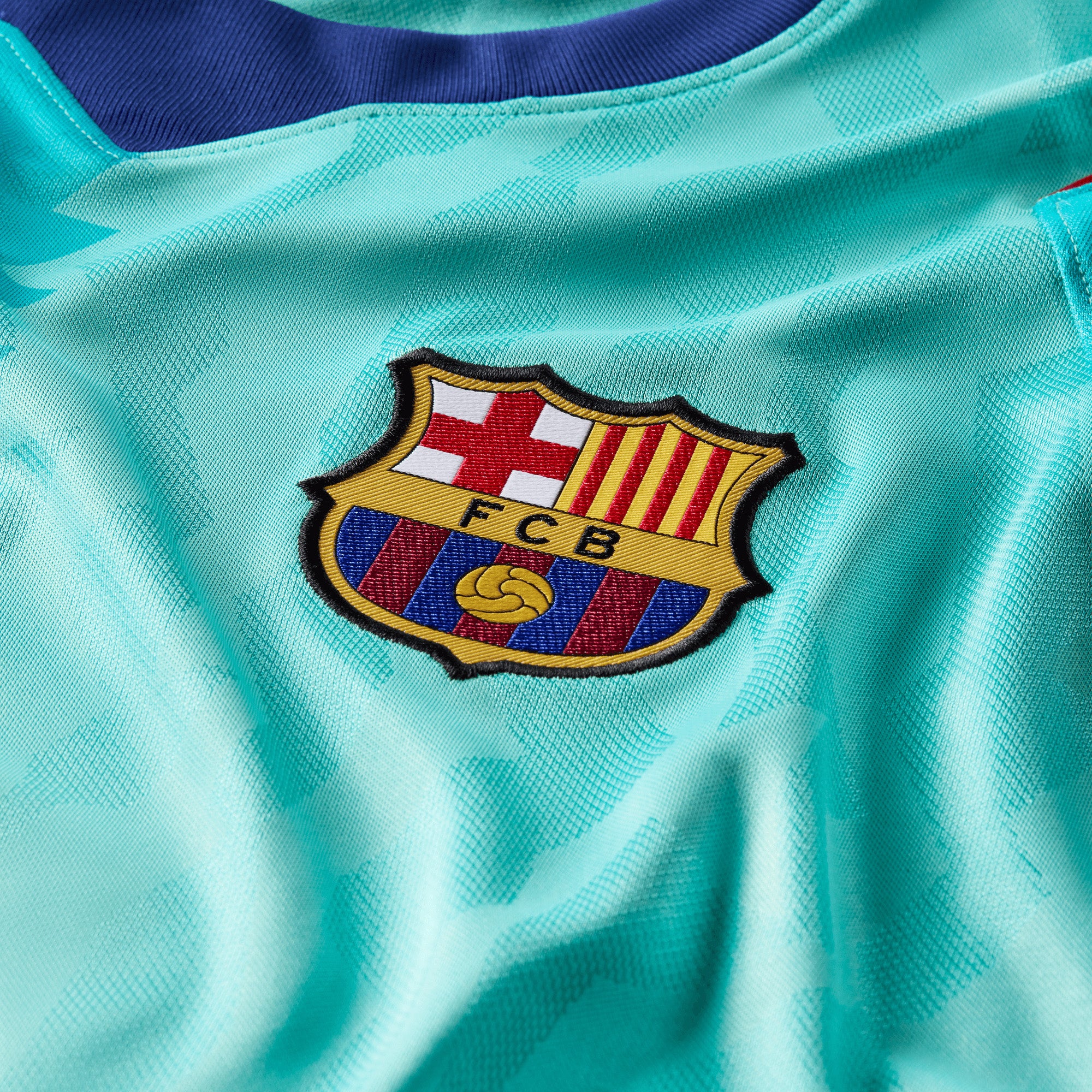 Nike FC Barcelona 2026/27 Stadium Third Men's Dri-FIT Soccer Replica Jersey - Green Frost/Green Frost/Loyal Blue