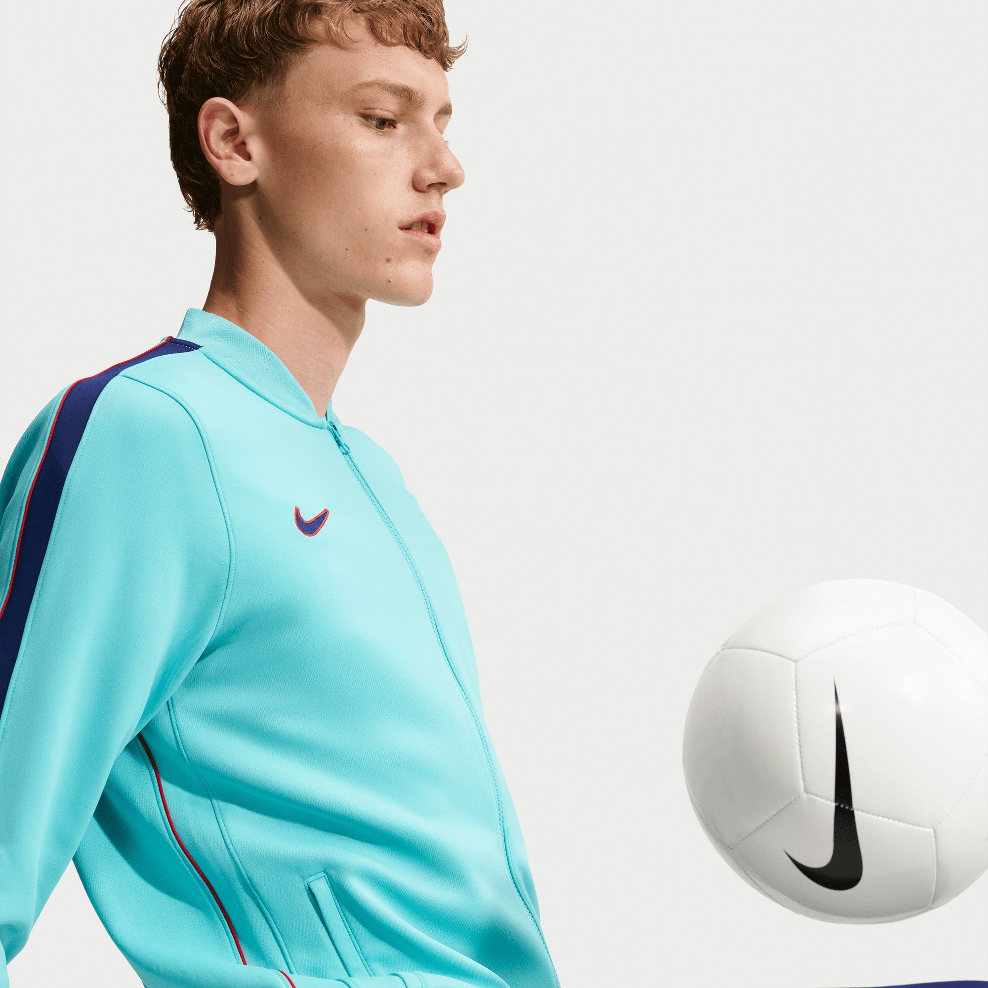 Nike FC Barcelona Third Men's Dri-FIT Soccer Track Jacket - Green Frost/Loyal Blue/Loyal Blue