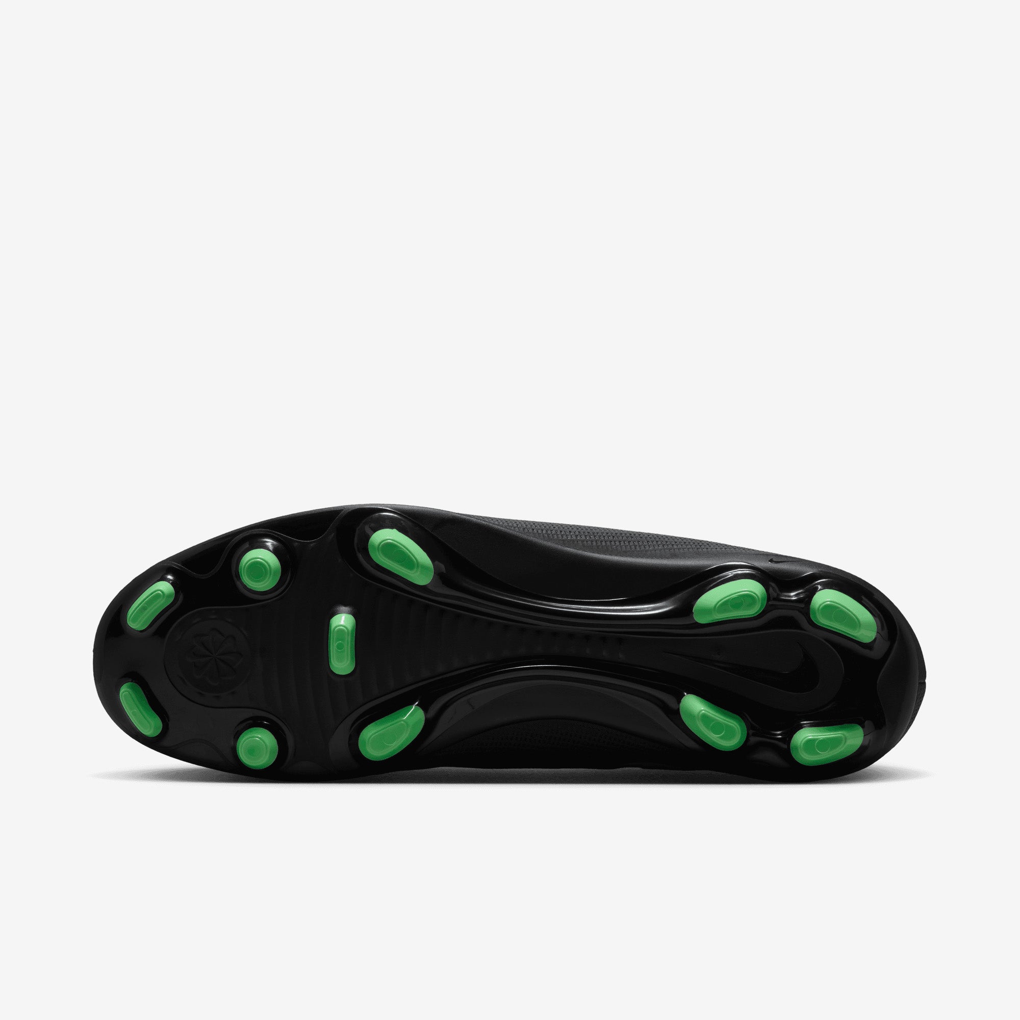 Nike Mercurial Superfly 11 Club Multi-Ground High-Top Soccer Cleats - Black/Illusion Green-Black
