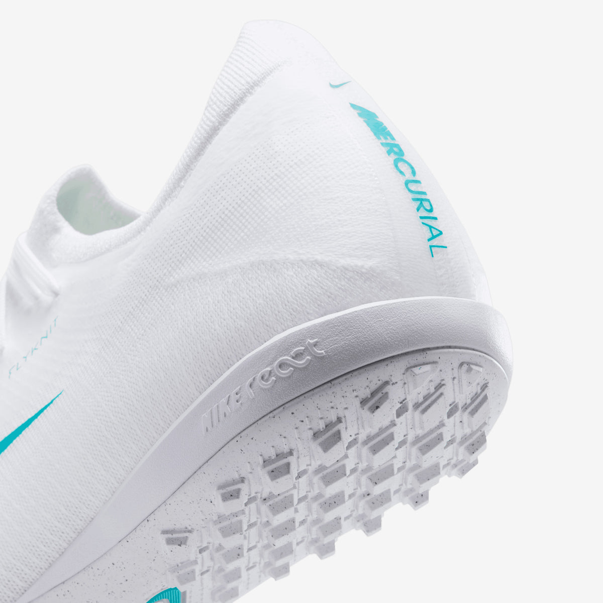 Nike Mercurial Vapor 17 Pro Turf Low-Top Soccer Shoes - White/Dusty Cactus