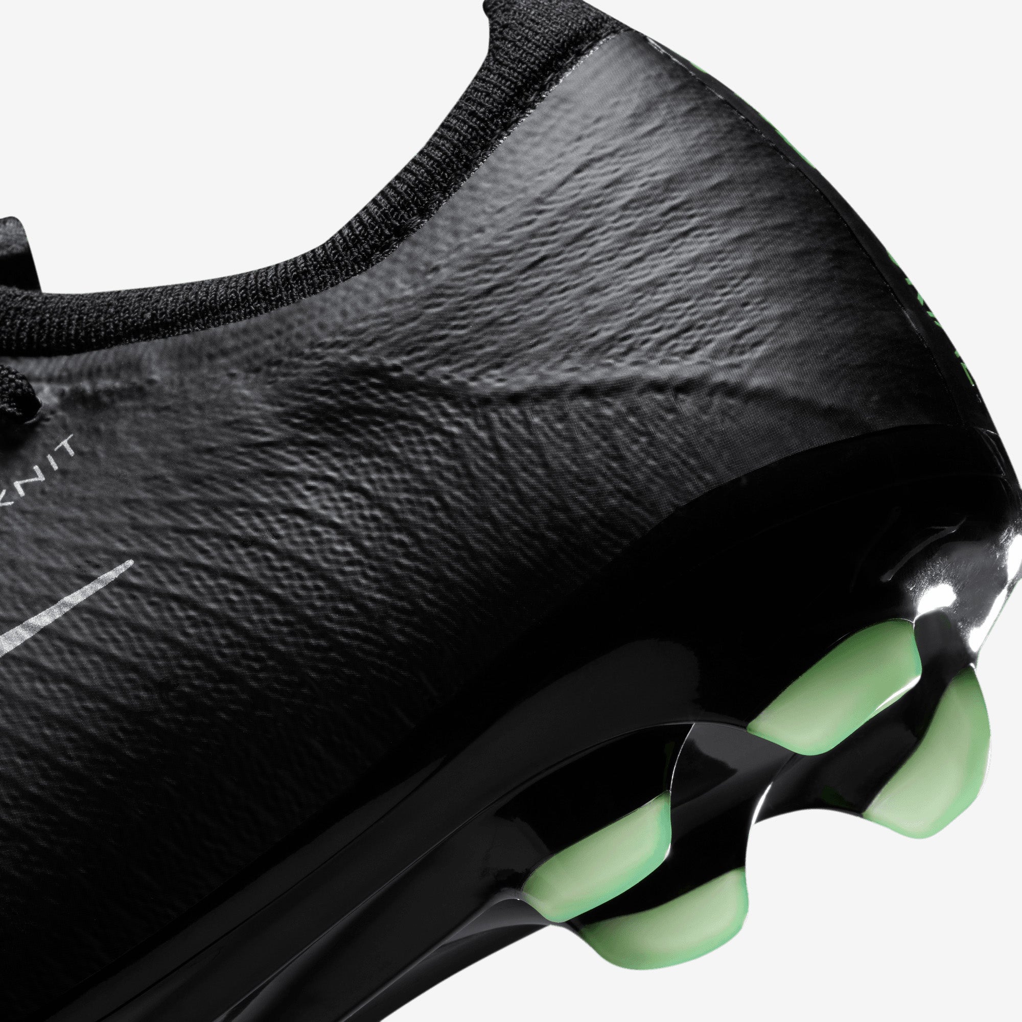 Nike Jr. Mercurial Vapor 17 Pro Big Kids' Firm-Ground Low-Top Soccer Cleats - Black/Illusion Green-Black