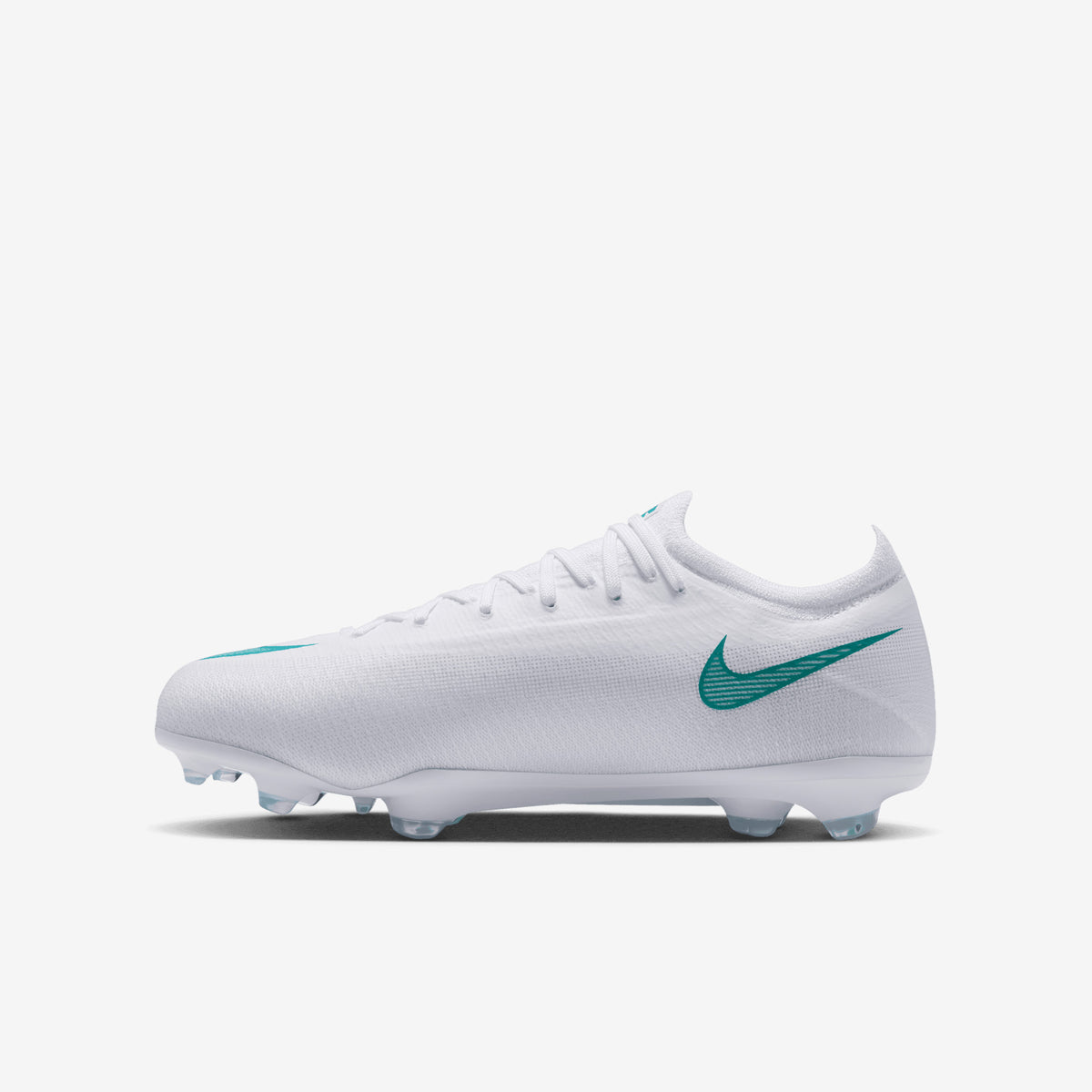 Nike Jr. Mercurial Vapor 17 Pro Big Kids' Firm-Ground Low-Top Soccer Cleats - White/Dusty Cactus