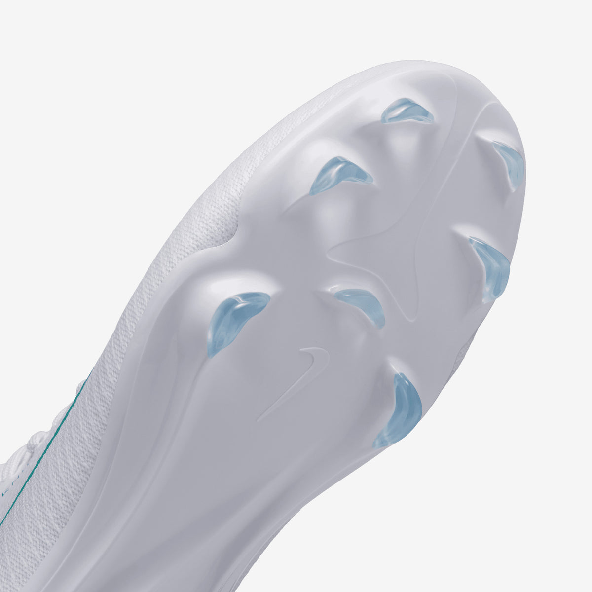 Nike Jr. Mercurial Vapor 17 Pro Big Kids' Firm-Ground Low-Top Soccer Cleats - White/Dusty Cactus