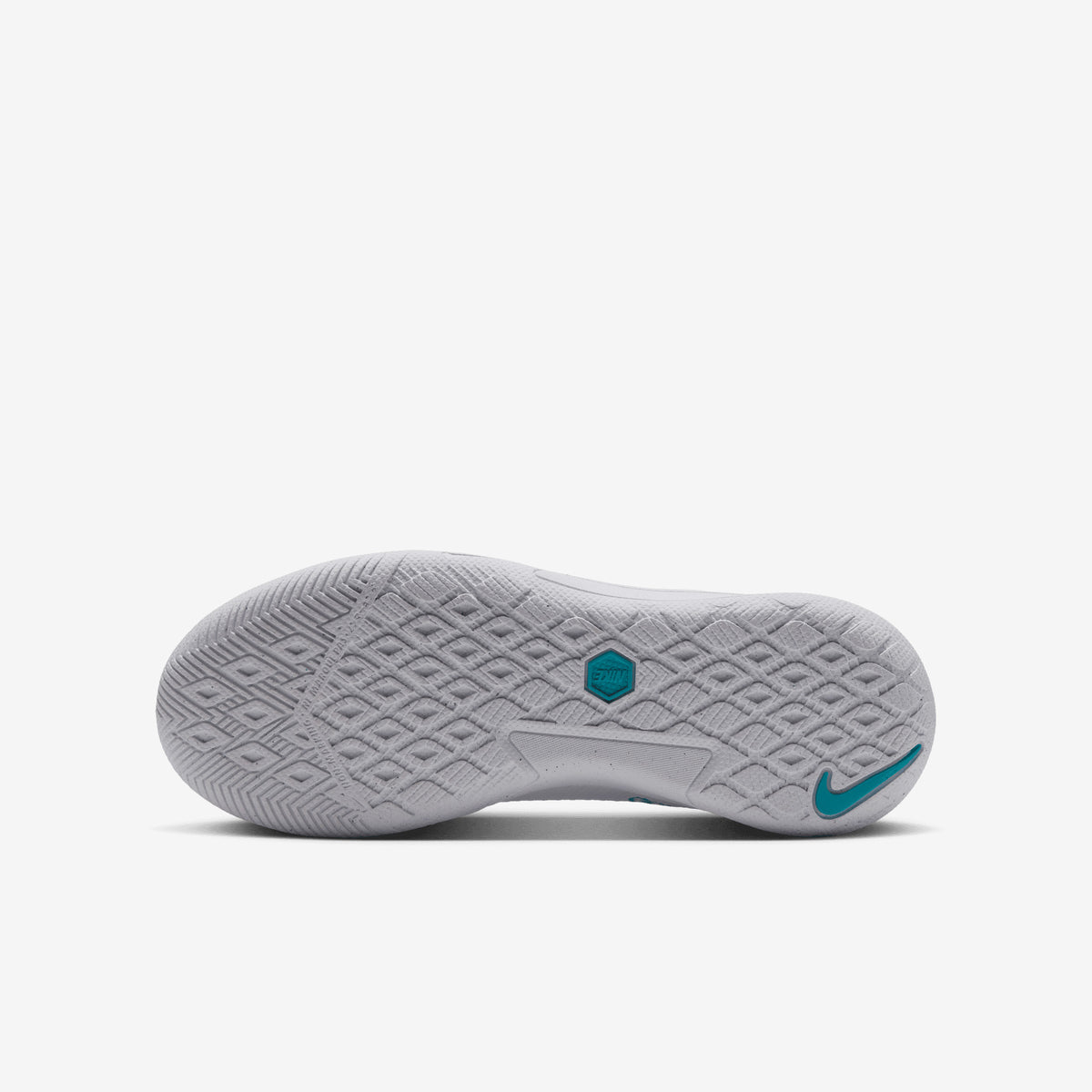 Nike Jr. Mercurial Vapor 17 Academy Big Kids' Indoor/Court Low-Top Soccer Shoes - White/Dusty Cactus