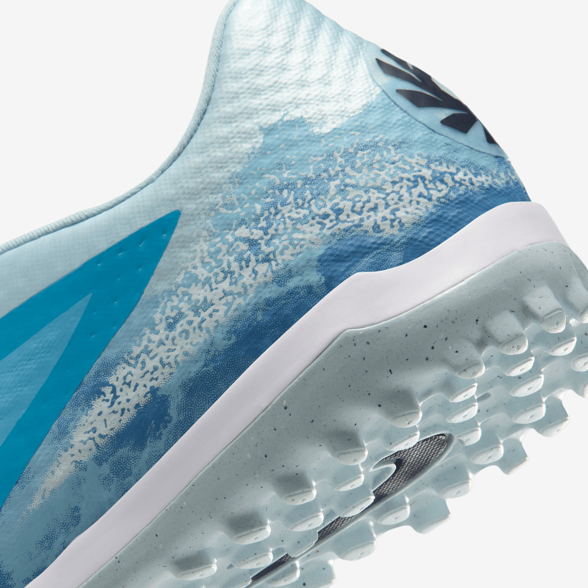 Nike Phantom 6 Low Academy Erling Haaland Turf Soccer Shoes - Baltic Blue/Blue Eclipse-Glacier Blue
