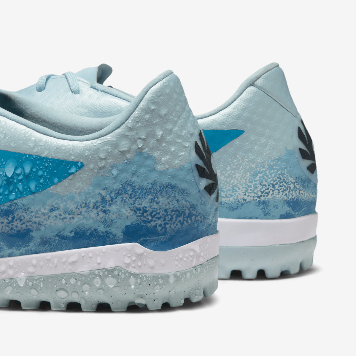 Nike Phantom 6 Low Academy Erling Haaland Turf Soccer Shoes - Baltic Blue/Blue Eclipse-Glacier Blue