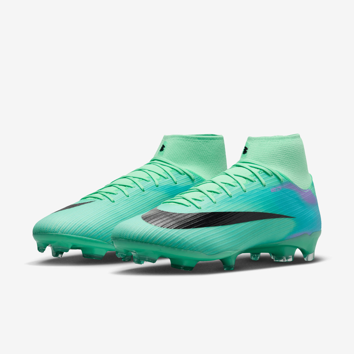 Nike Mercurial Superfly 11 Academy Sam Kerr Multi-Ground High-Top Soccer Cleats - Green Glow/Black