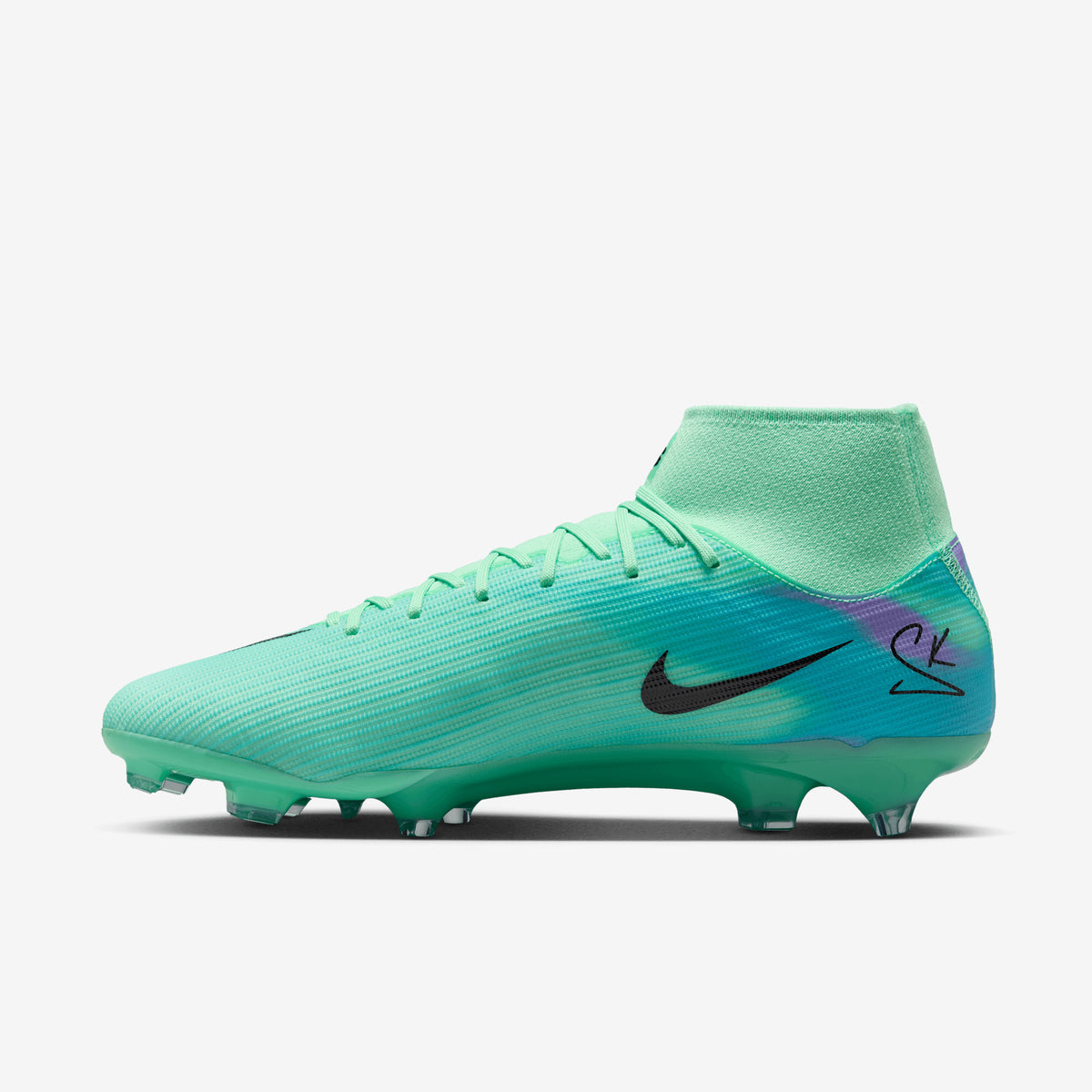 Nike Mercurial Superfly 11 Academy Sam Kerr Multi-Ground High-Top Soccer Cleats - Green Glow/Black
