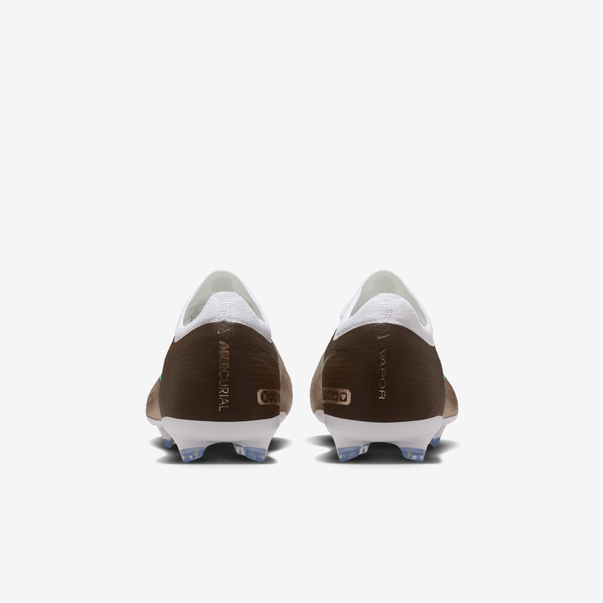 Nike Jr. Mercurial Vapor 17 Pro Kylian Mbappé Big Kids' Firm-Ground Low-Top Soccer Cleats - Metallic Gold/Green Glow