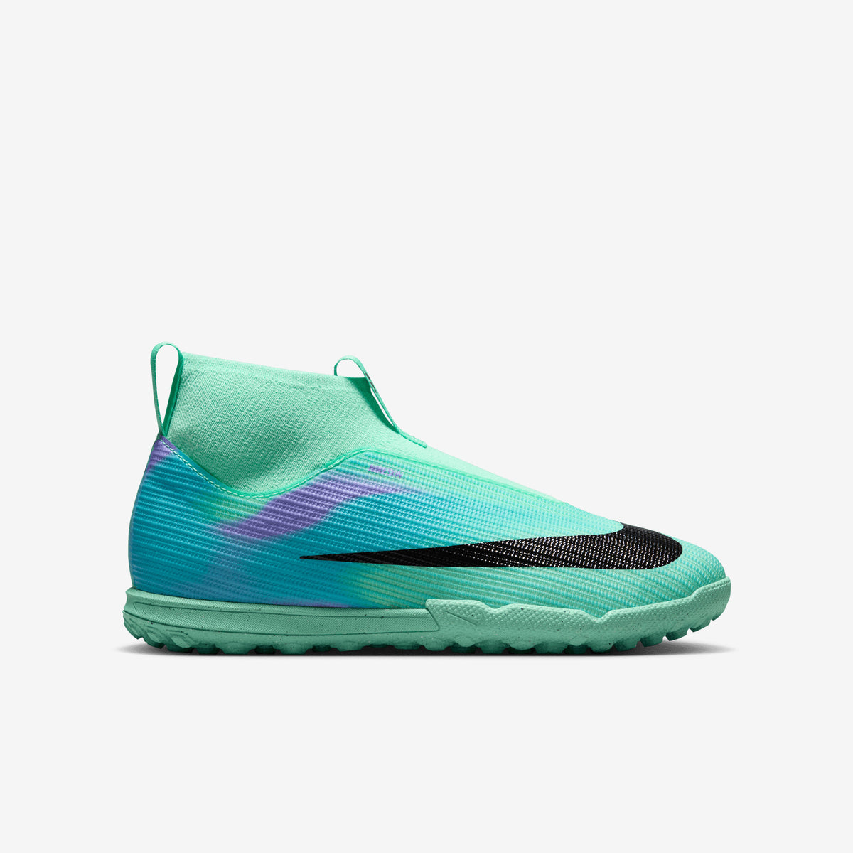 Nike Jr. Mercurial Superfly 11 Academy Sam Kerr Big Kids' Turf High-Top Soccer Shoes - Green Glow/Black
