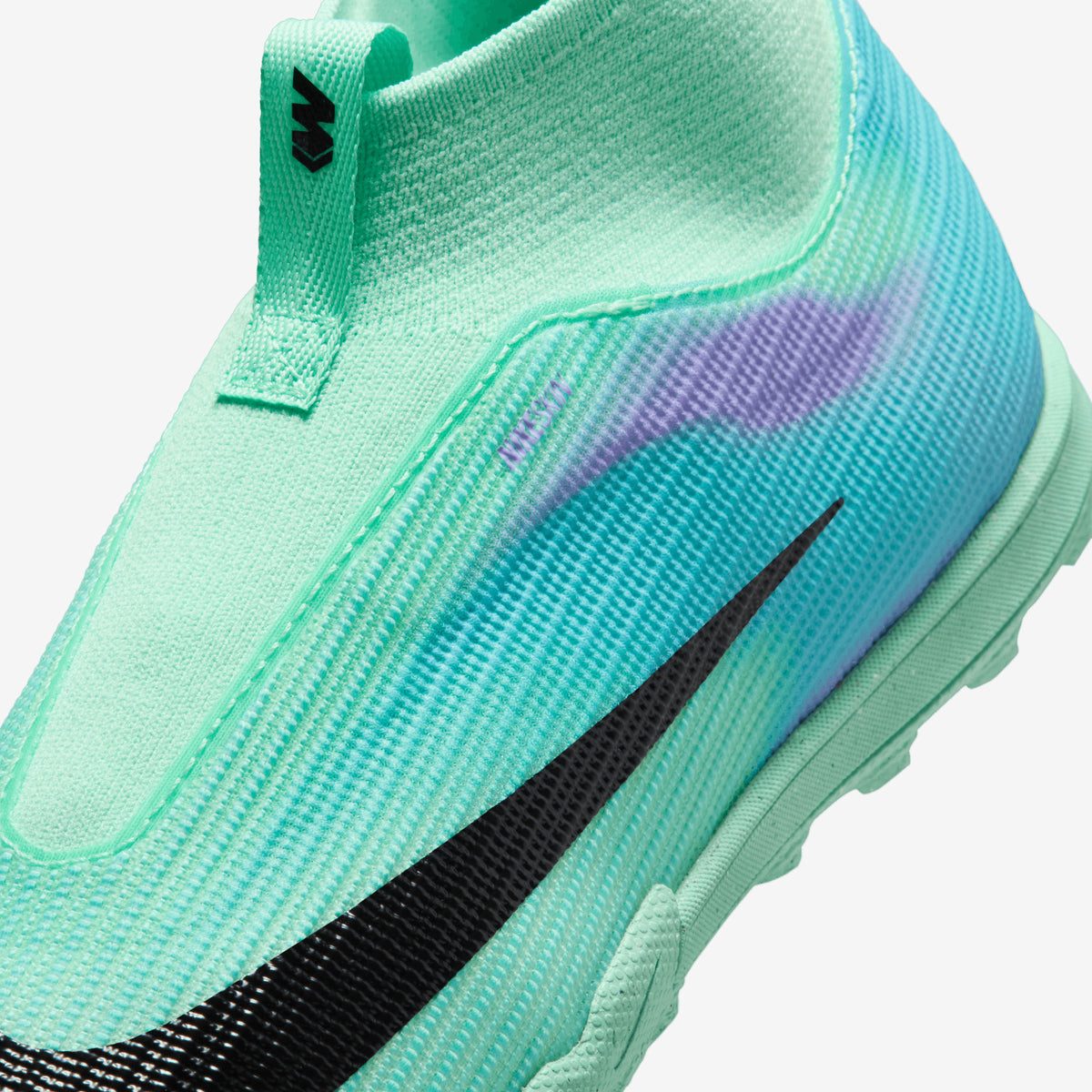 Nike Jr. Mercurial Superfly 11 Academy Sam Kerr Big Kids' Turf High-Top Soccer Shoes - Green Glow/Black