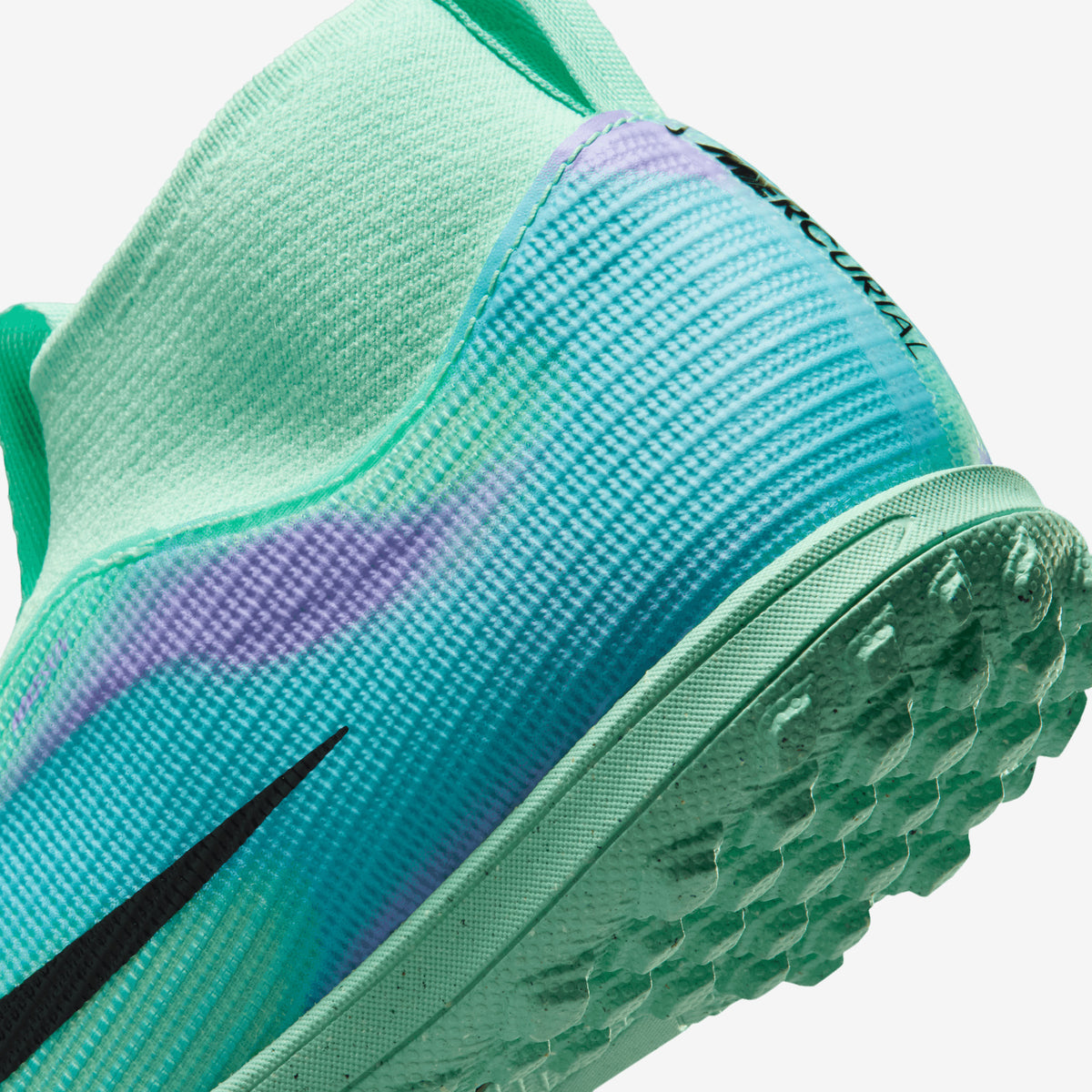 Nike Jr. Mercurial Superfly 11 Academy Sam Kerr Big Kids' Turf High-Top Soccer Shoes - Green Glow/Black