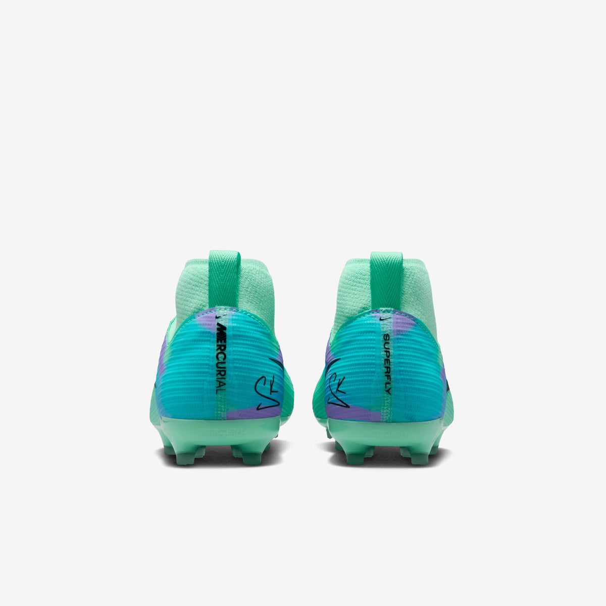 Nike Jr. Mercurial Superfly 11 Academy Sam Kerr Big Kids' Multi-Ground High-Top Soccer Cleats - Green Glow/Black