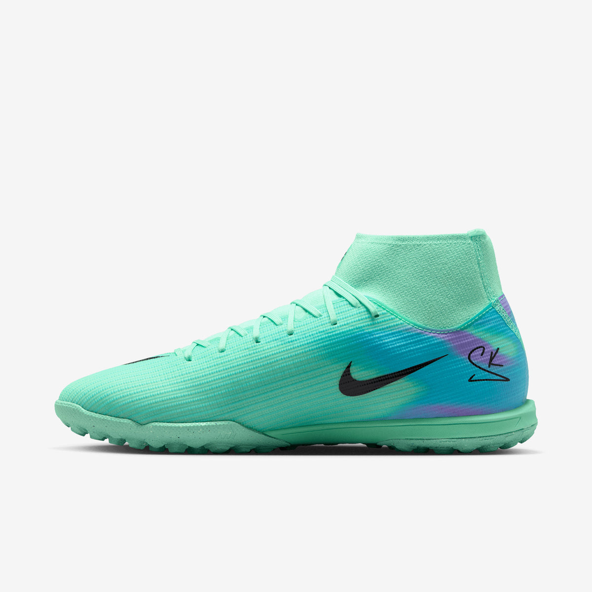 Nike Mercurial Superfly 11 Academy Sam Kerr Turf High-Top Soccer Shoes - Green Glow/Black