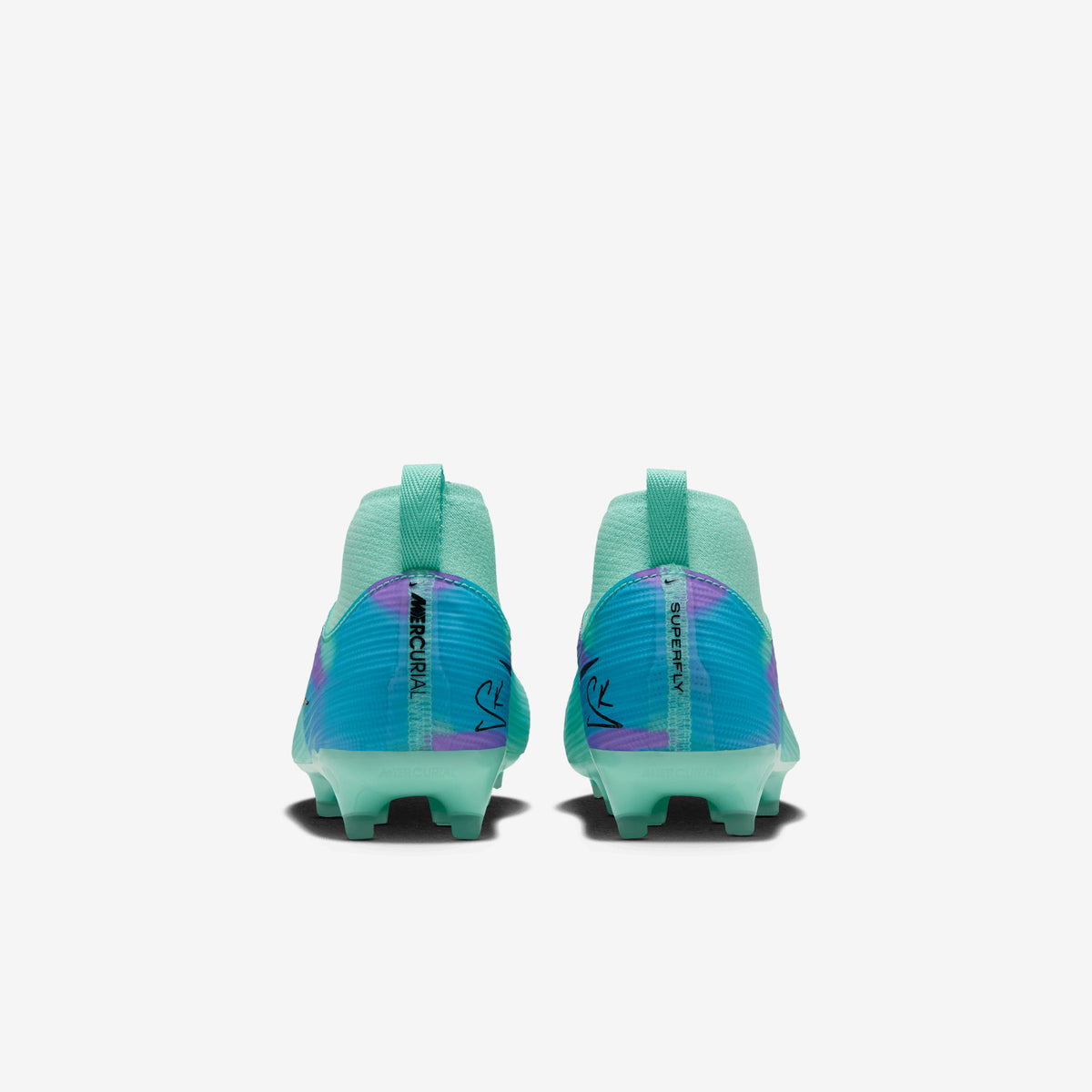 Nike Jr. Mercurial Superfly 11 Academy Sam Kerr Little Kids' Multi-Ground High-Top Soccer Cleats - Green Glow/Black