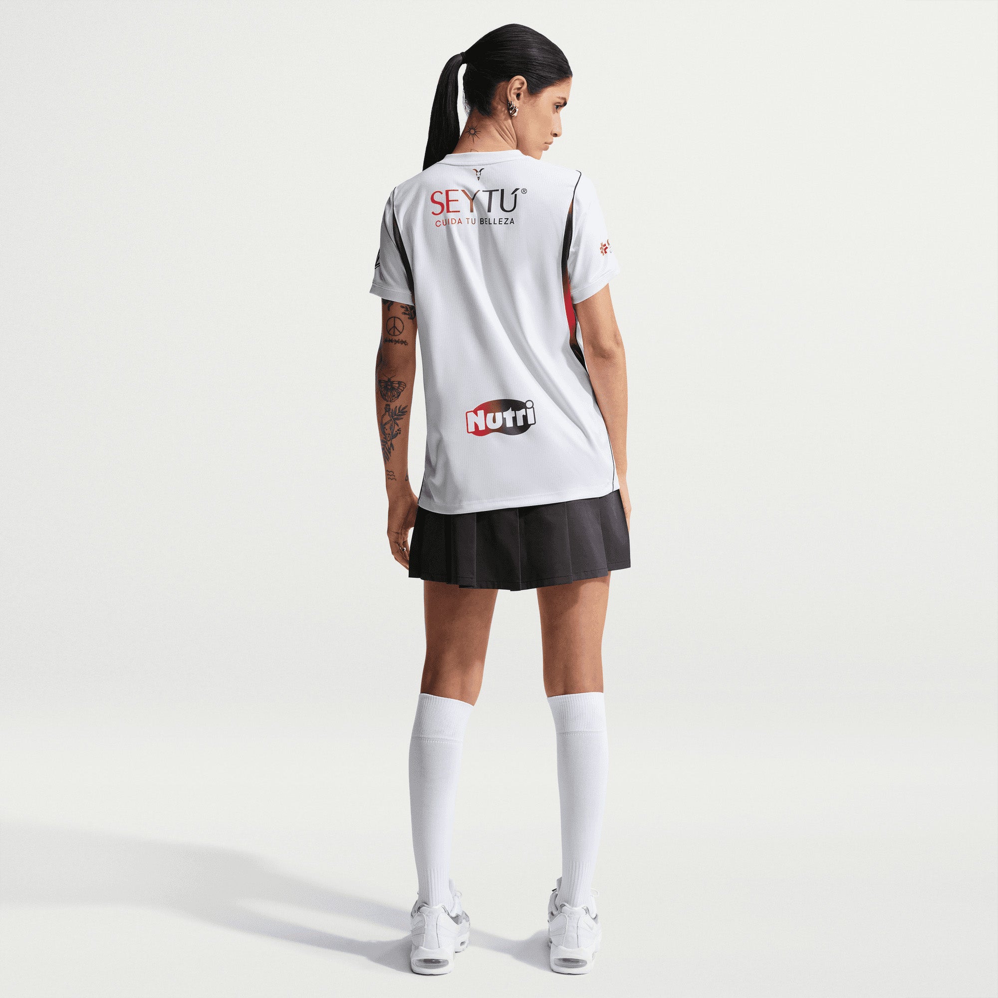Nike Chivas 2026/27 Stadium Away Women's Dri-FIT Soccer Replica Jersey - White/Loyal Blue/Speed Red