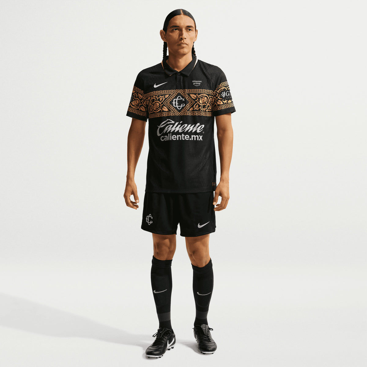 Nike Chivas 2026/27 Match Third Men's Aero-FIT Soccer Authentic Jersey - Black/Truly Gold/Flt Silver/Flt Silver