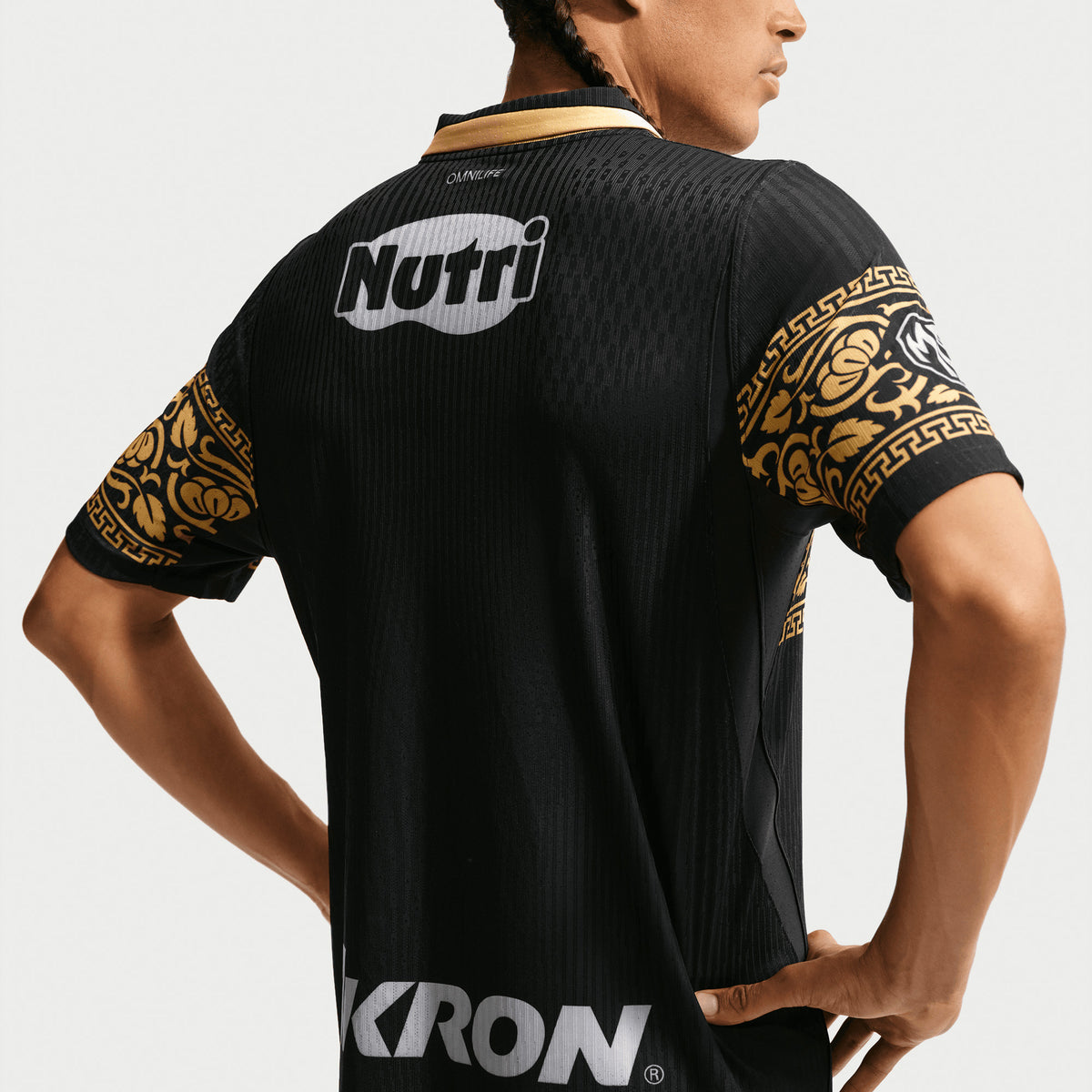 Nike Chivas 2026/27 Match Third Men's Aero-FIT Soccer Authentic Jersey - Black/Truly Gold/Flt Silver/Flt Silver