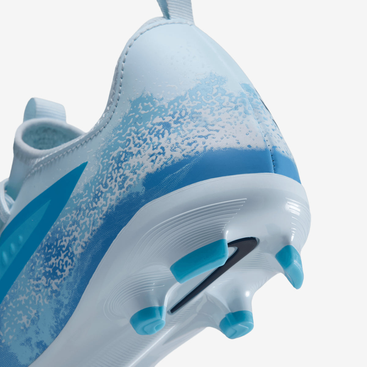 Nike Jr. Phantom 6 Low Academy Erling Haaland Big Kids' Multi-Ground Soccer Cleats - Baltic Blue/Blue Eclipse-Glacier Blue