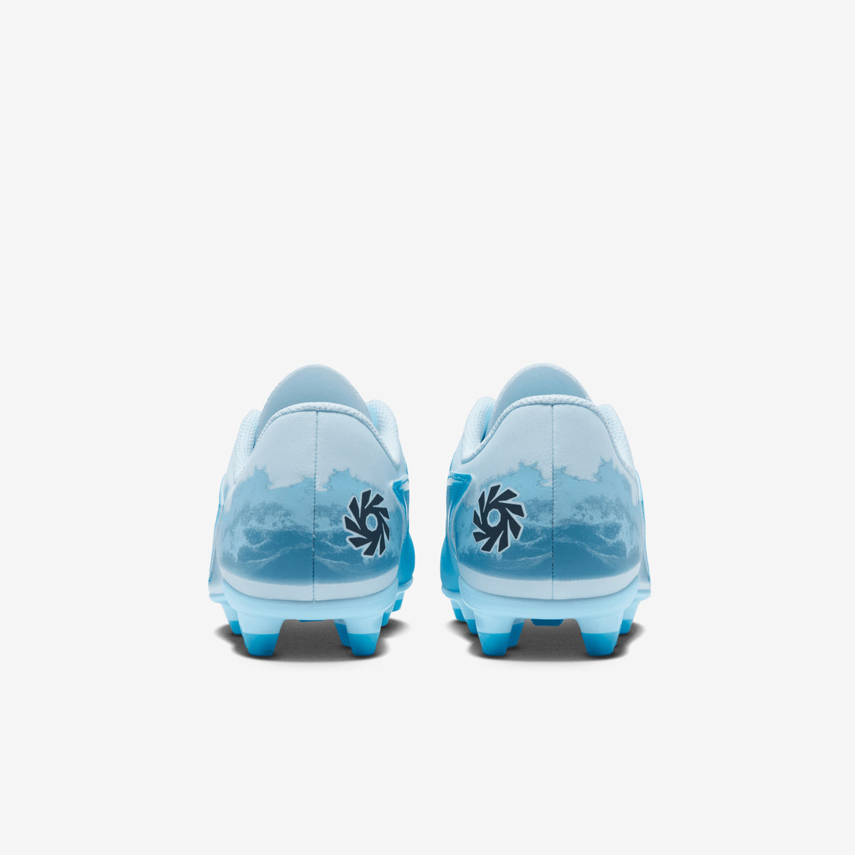 Nike Jr. Phantom 6 Low Club Erling Haaland Big Kids' Multi-Ground Soccer Cleats - Baltic Blue/Blue Eclipse-Glacier Blue