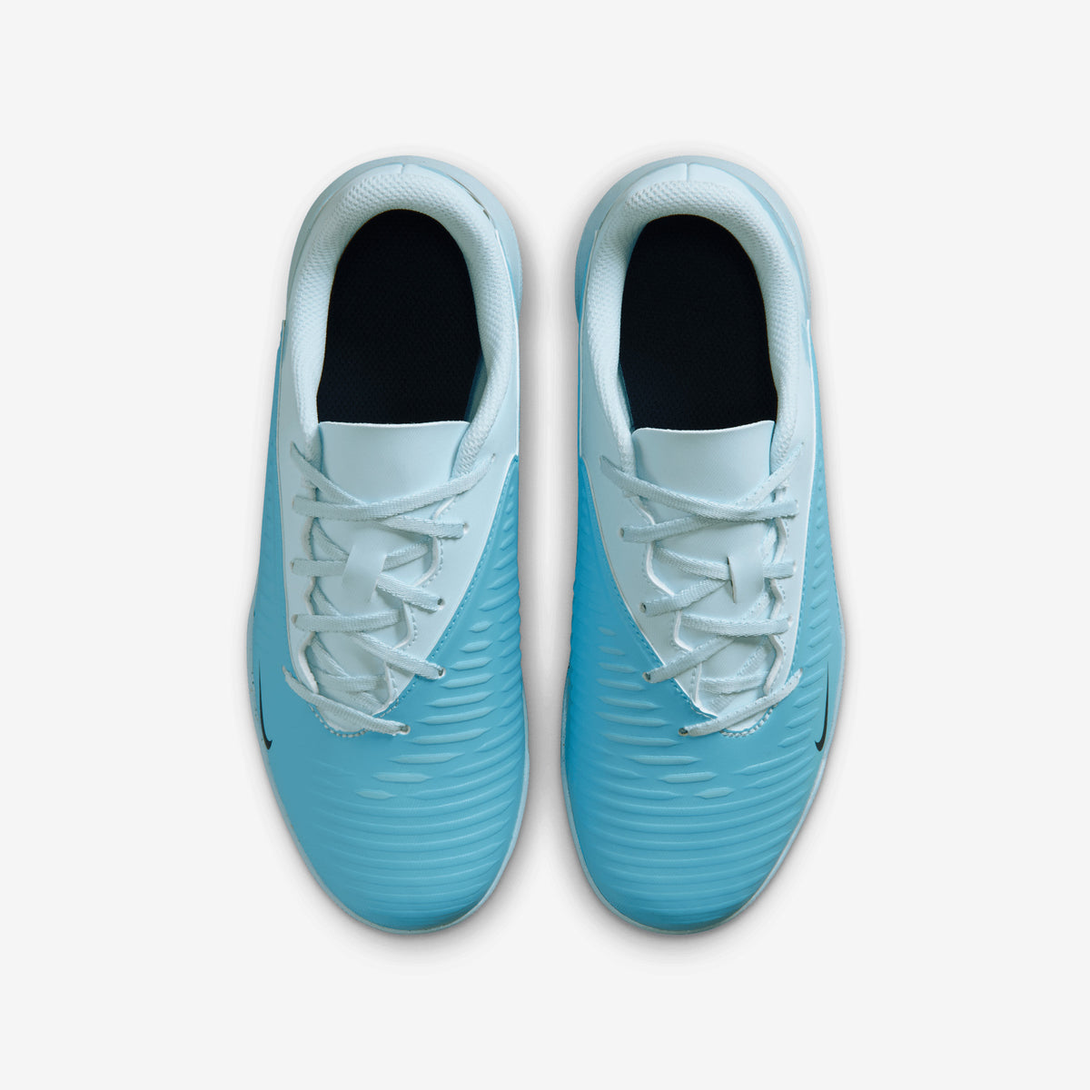 Nike Jr. Phantom 6 Low Club Erling Haaland Big Kids' Turf Soccer Shoes - Baltic Blue/Blue Eclipse-Glacier Blue