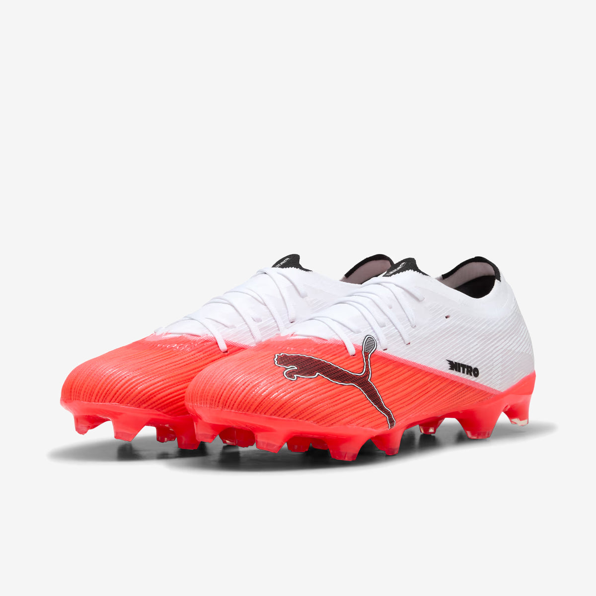 ULTRA NITRO™ 7 MATCH Firm/Artificial-Ground Low-Top Soccer Cleats - Ultra Red-PUMA Black-PUMA White