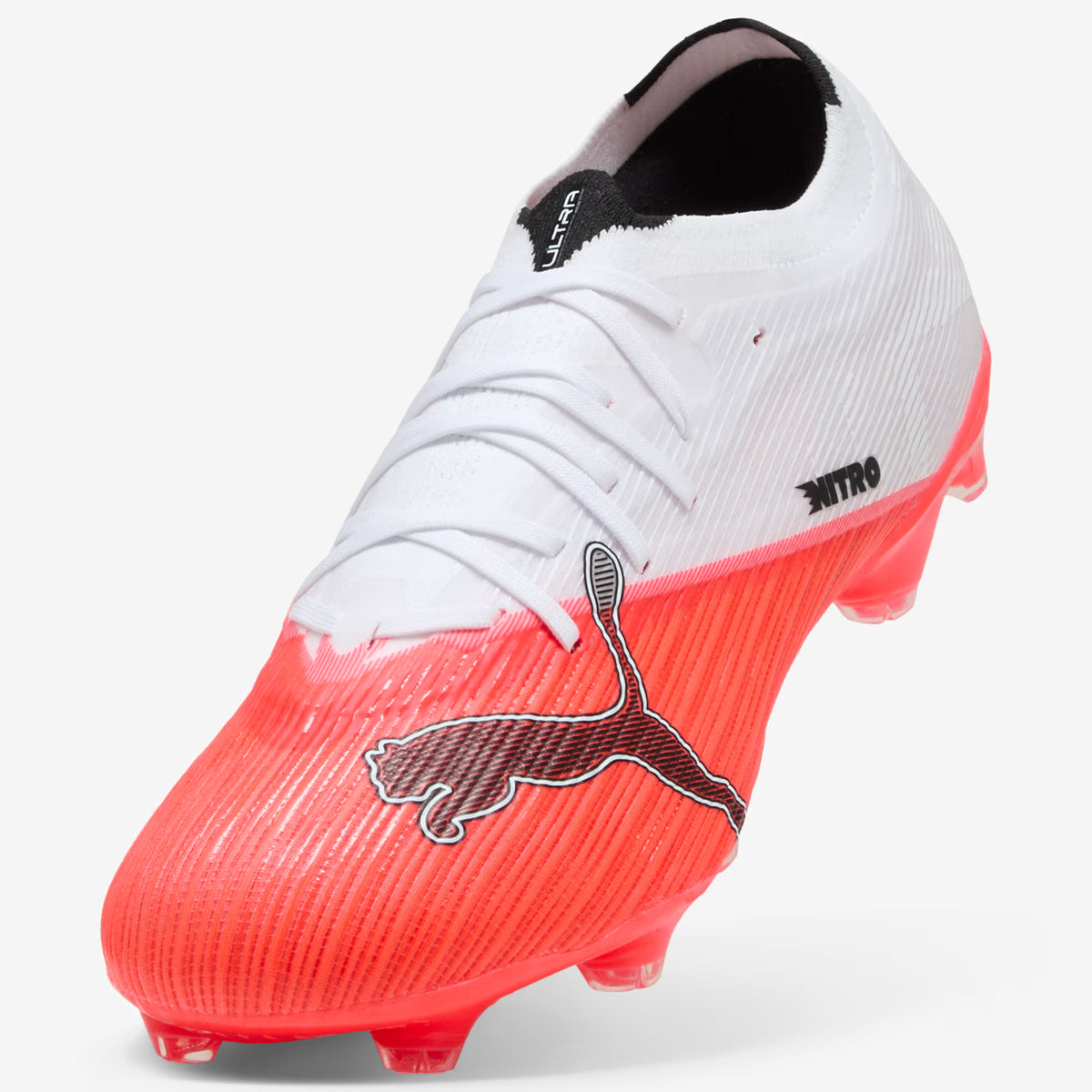 ULTRA NITRO™ 7 MATCH Firm/Artificial-Ground Low-Top Soccer Cleats - Ultra Red-PUMA Black-PUMA White