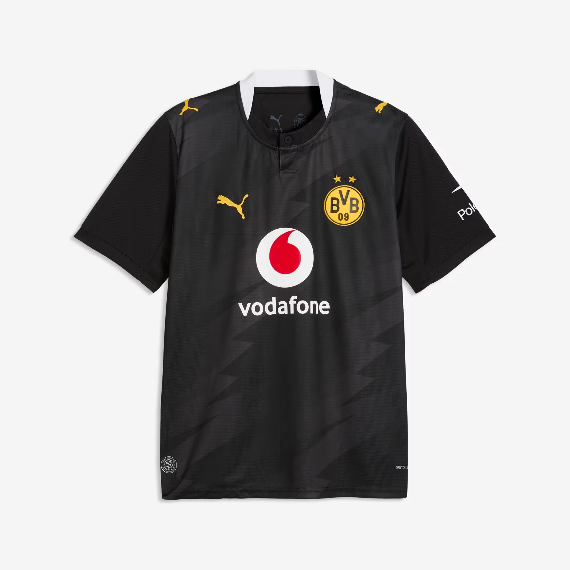 PUMA Borussia Dortmund (BVB) 2026/27 Stadium Away Men's Soccer Jersey - PUMA Black-Flat Dark Gray